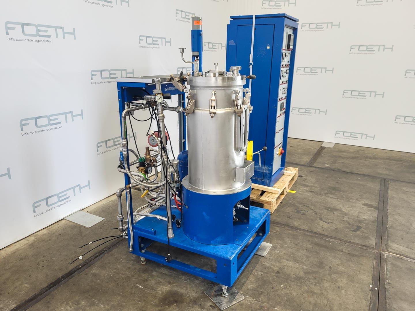 Bioengineering D574, 50Ltr. Fermentor (Bio) - Reactor otel inoxidabil - image 3