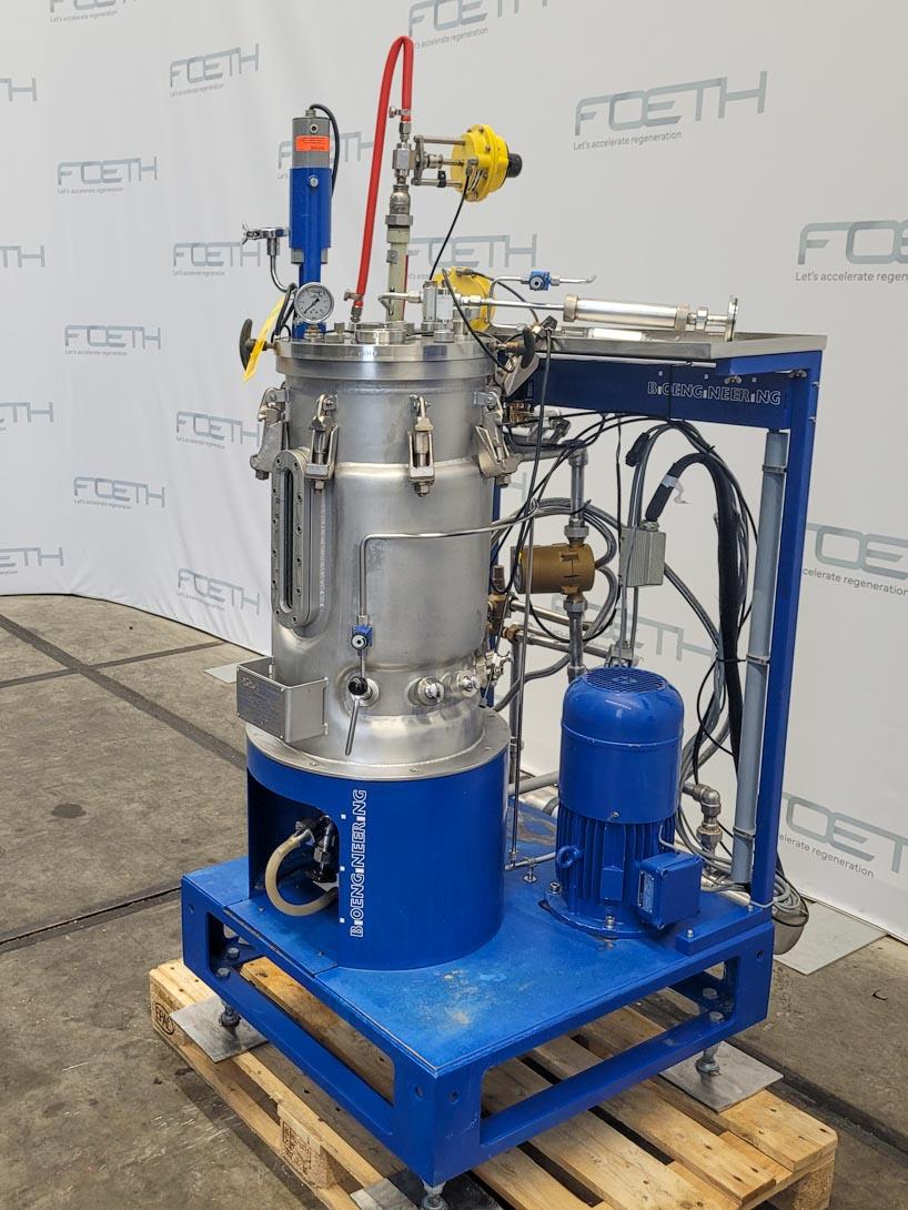 Bioengineering D768 50Ltr. Fermentor (Bio) - Reactor otel inoxidabil - image 4