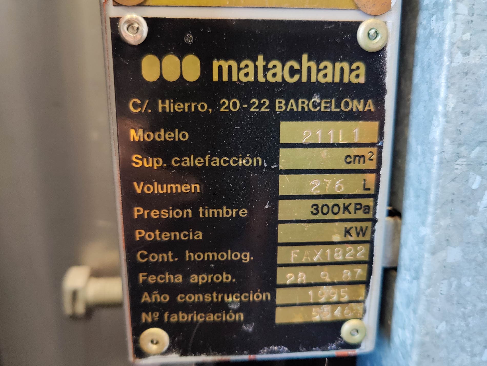 Matachana 211L1 - Autoclave - image 13