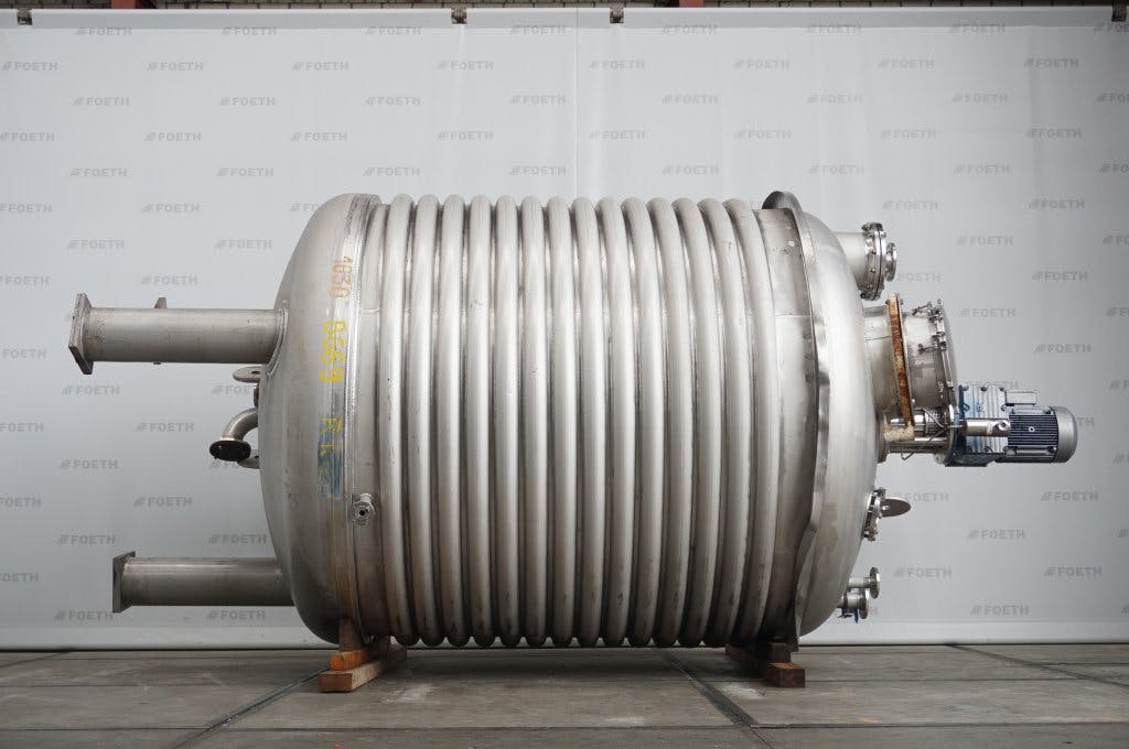 Hellmich 13300 Ltr - Reactor de aço inoxidável - image 1