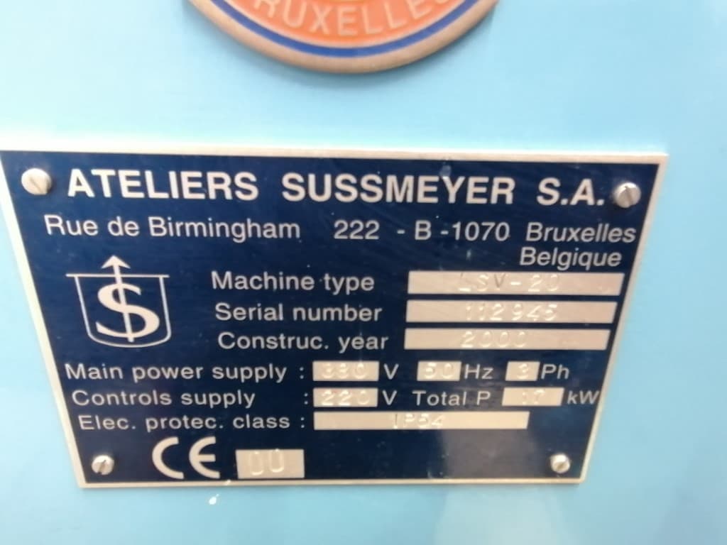 Sussmeyer LSV-20 - Miscelatore a farfalla - image 17