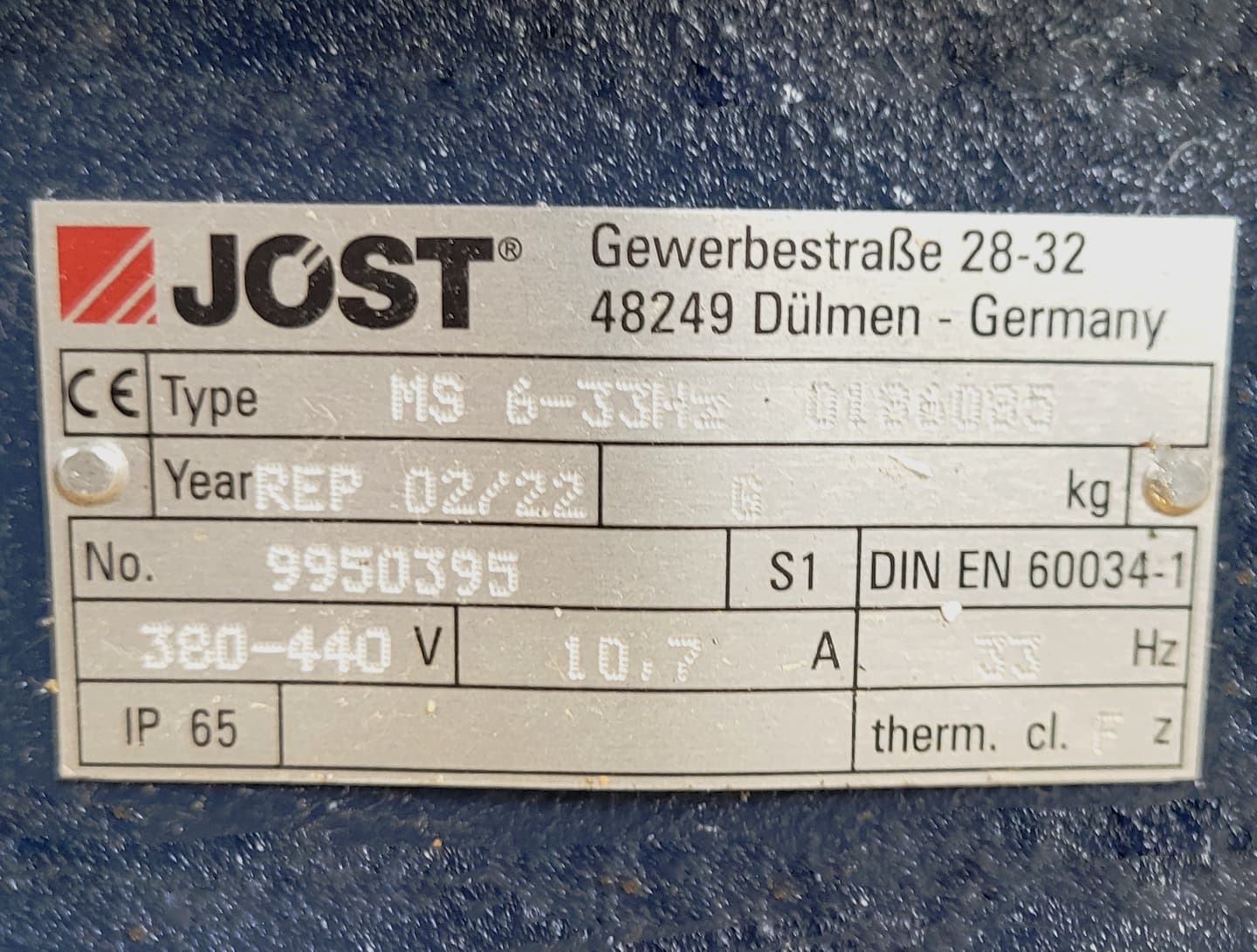 Jöst SMZ-500x1000 - Rüttelsieb - image 8