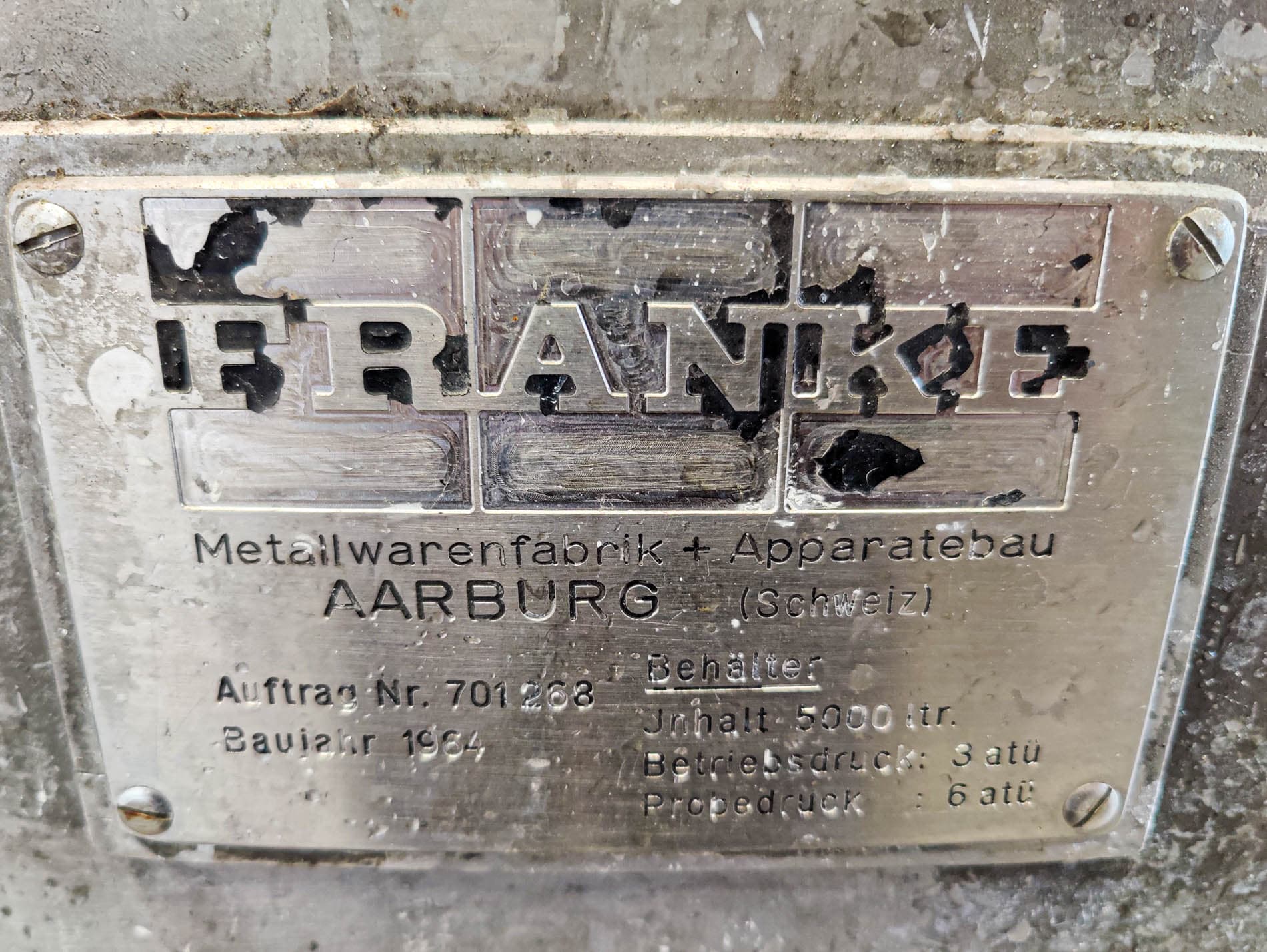 Franke 5000 Ltr. - Serbatoio di agitazione - image 10