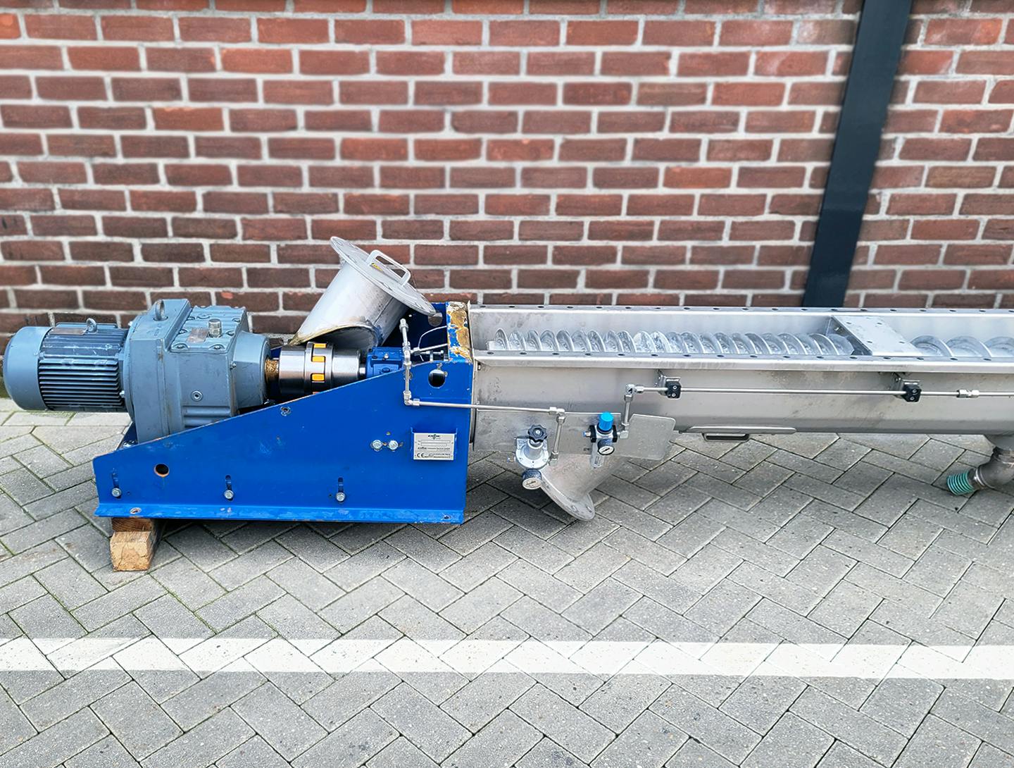 Emde Nassau TSK-250x8720 TL "cooling screw" - Vertical screw conveyor - image 3