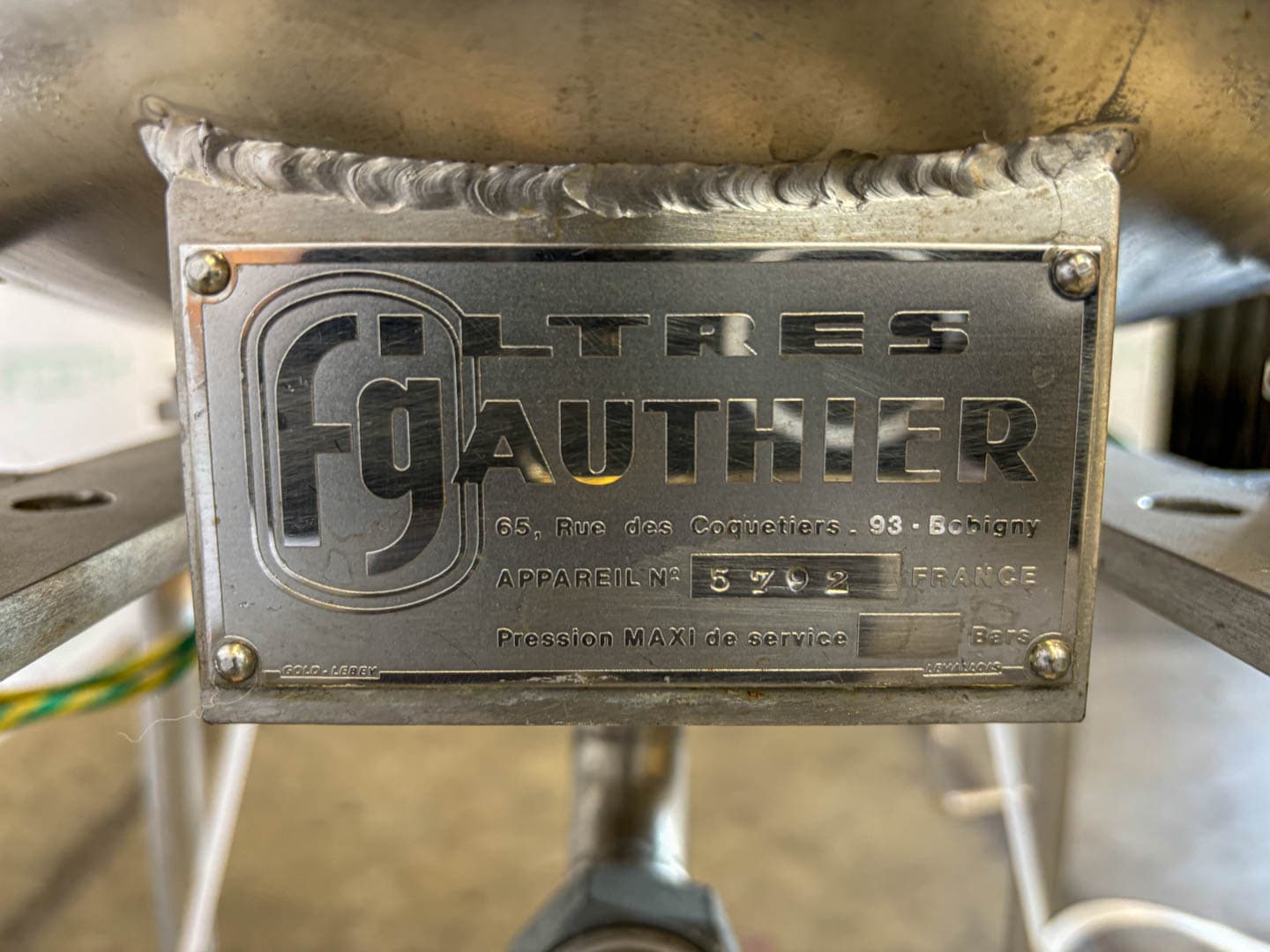 Gauthier 0,13m² - Filtro Nutsche - image 12