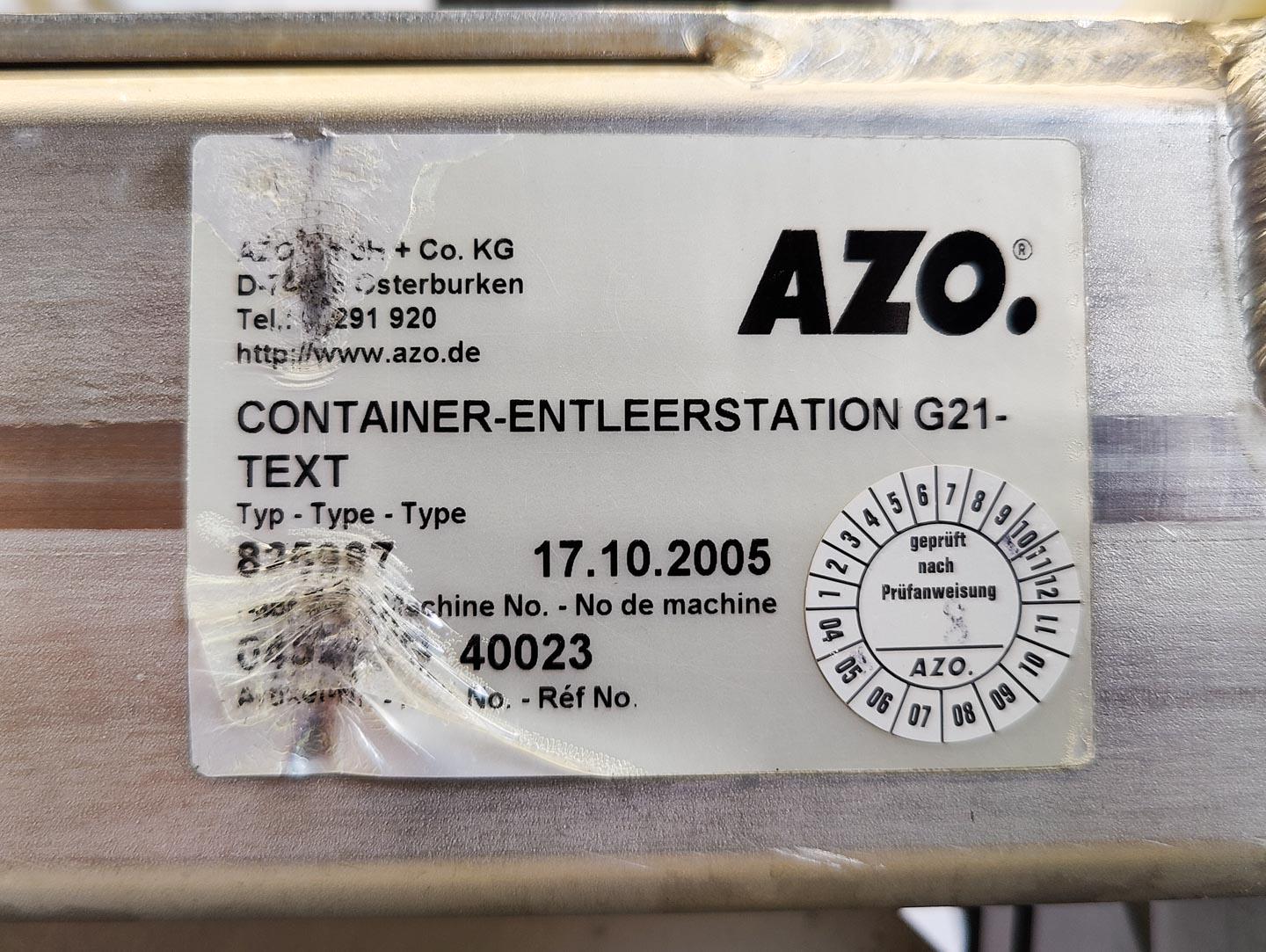 AZO Double IBC container empty station - Transport divers - image 14