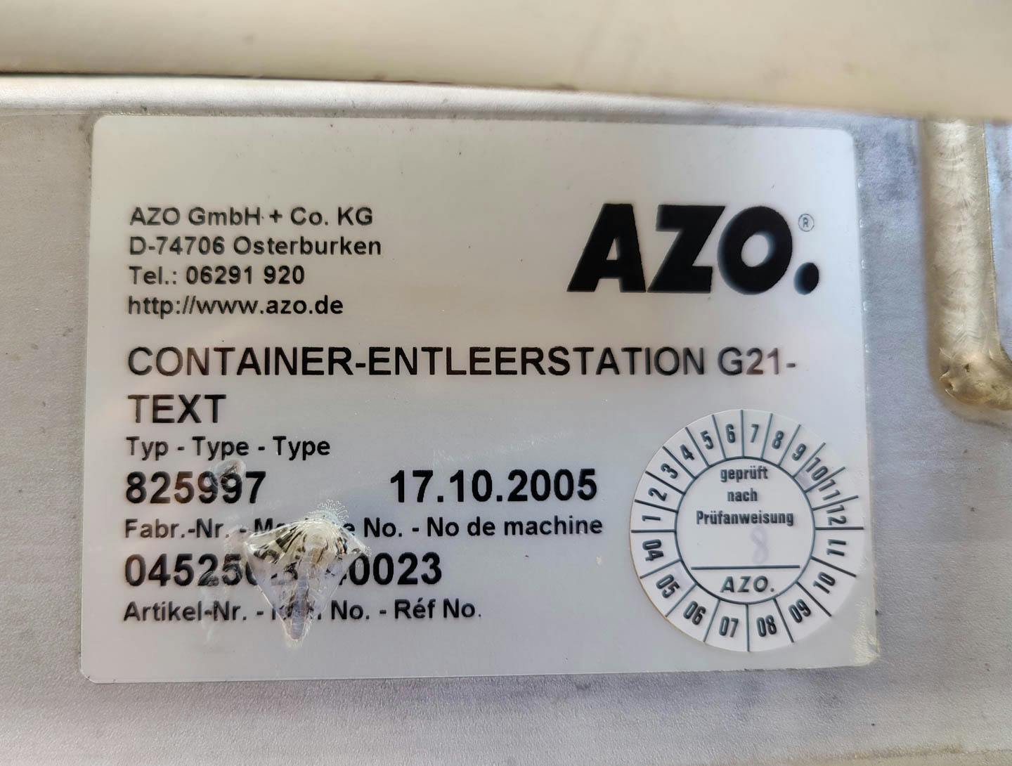 AZO Double IBC container empty station - Inny transport - image 14