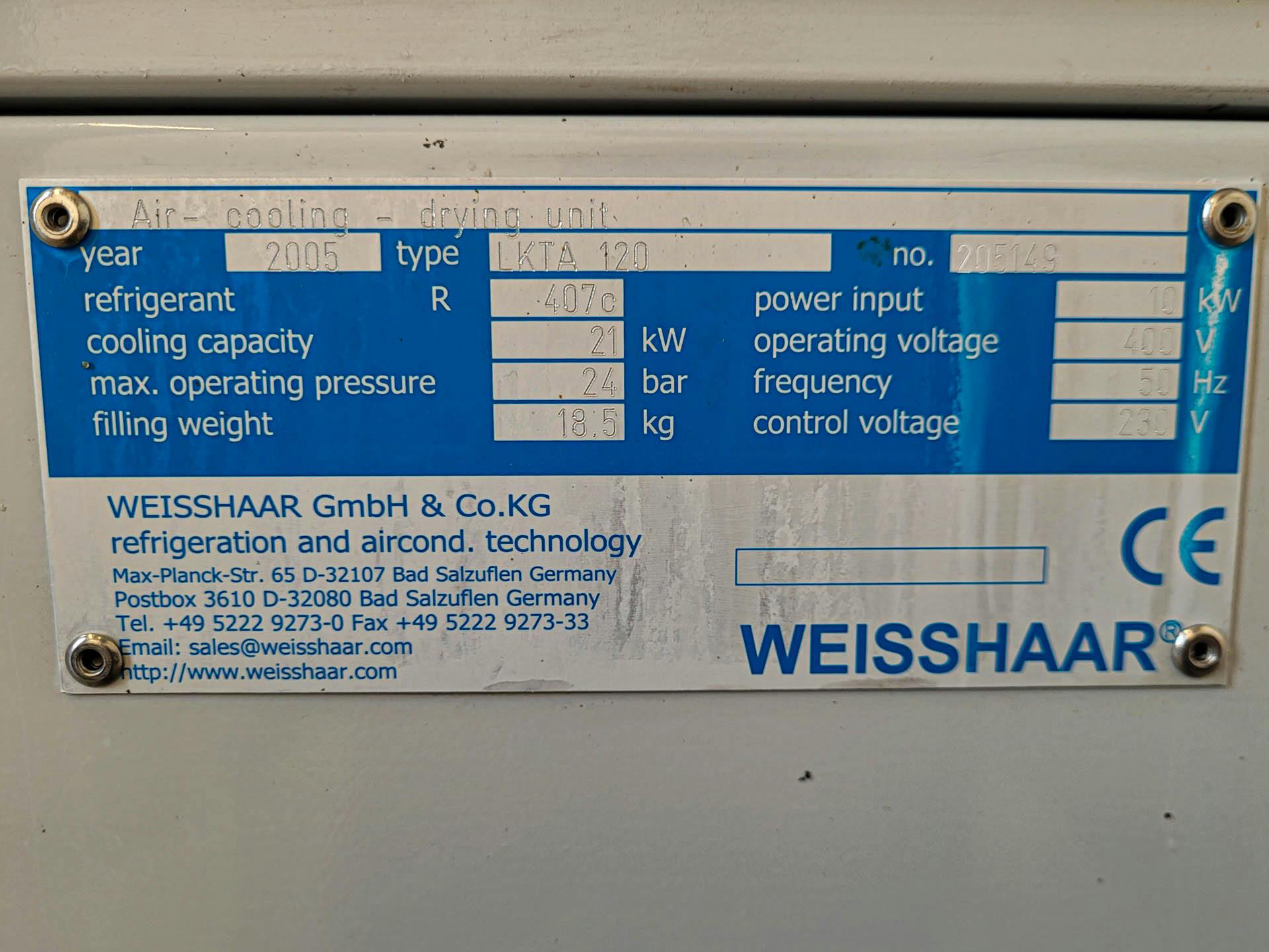 Weisshaar LKTA 120 - Unitate control temperatura - image 4