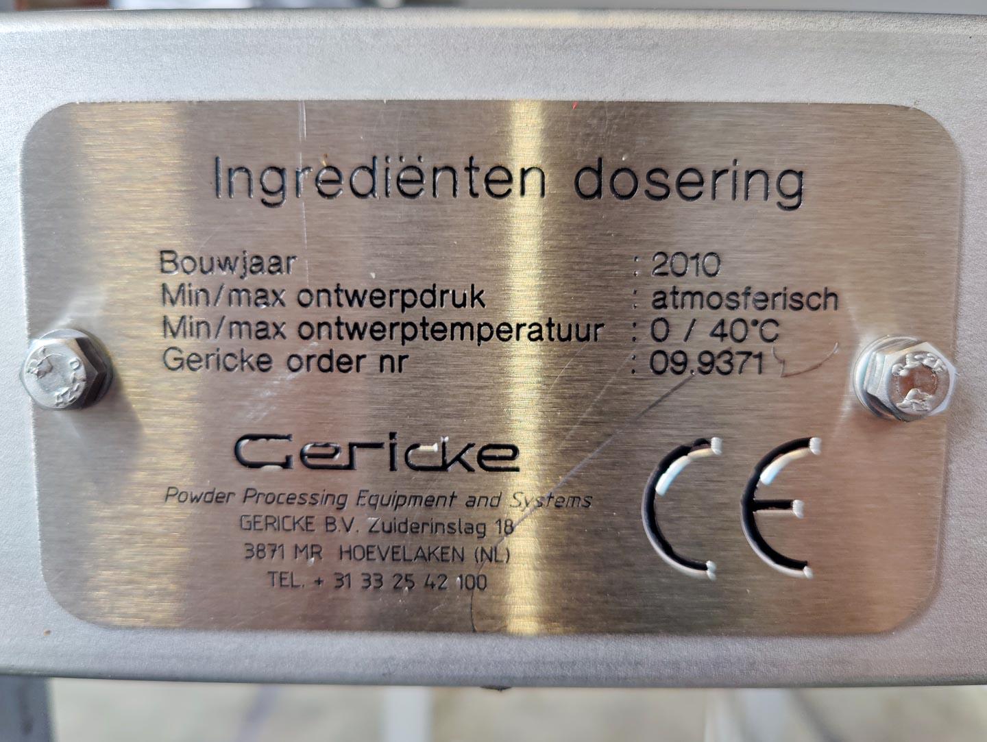 Gericke Ingredients dosing unit - Tornillo dosificador - image 17