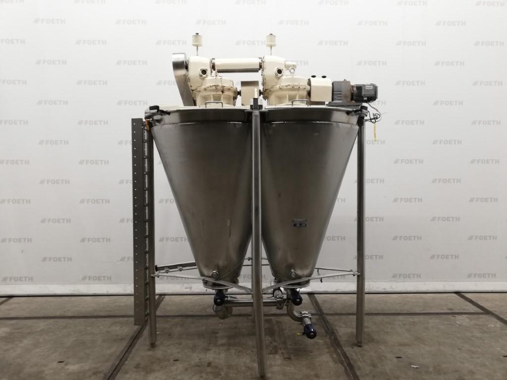 Hosokawa Nauta Dc 600 - Mixer conic