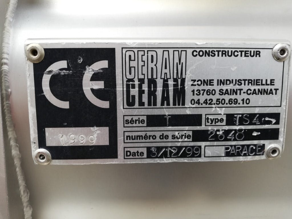 Ceram France TS 4 - Rotierende Sieb - image 6