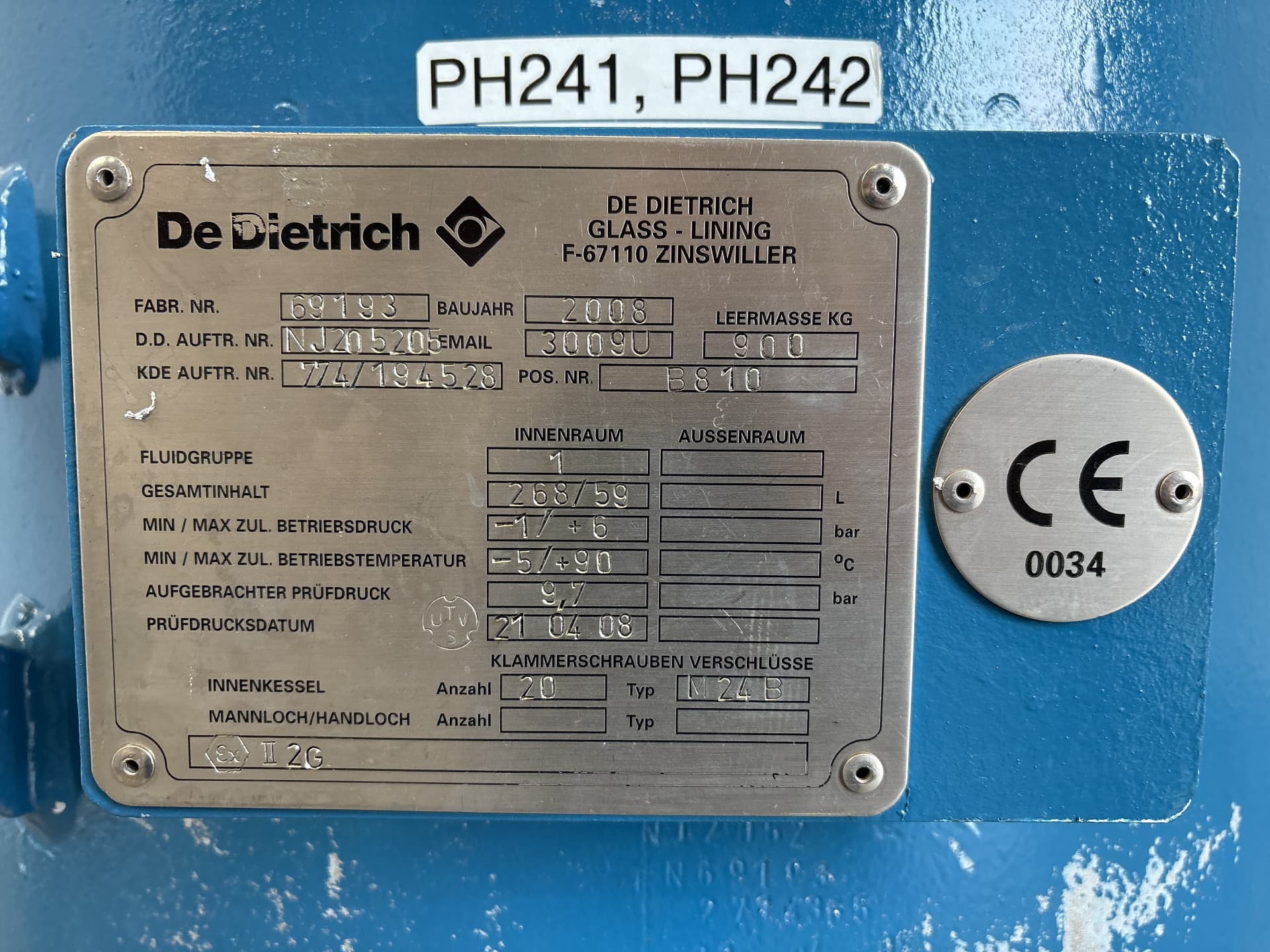 De Dietrich AE 250 - Сосуд для перемешивания - image 4