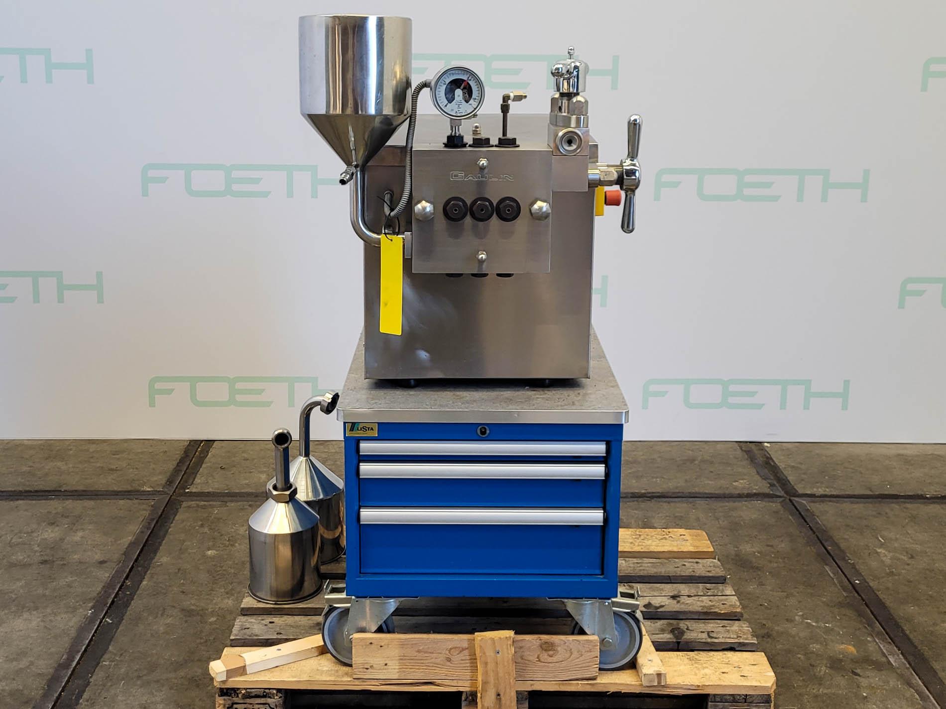 APV Homogeniser LAB 40-10 RBFI - Piston homogeniser