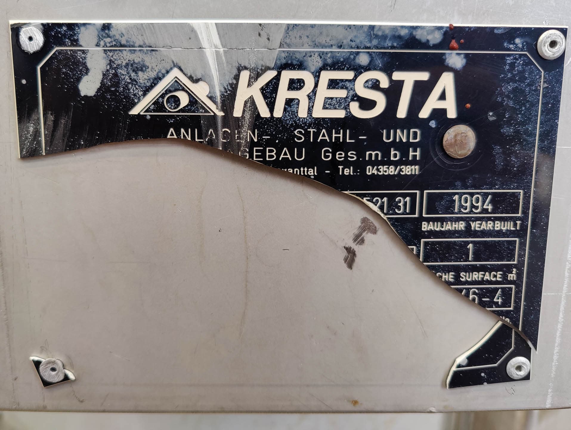 Kresta 250 Ltr. - Serbatoio a pressione - image 7