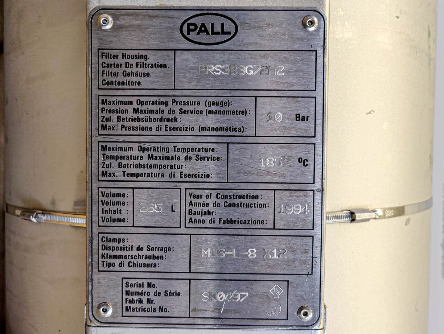 Pall PRS383G72H2 - Zakkenfilter - image 15