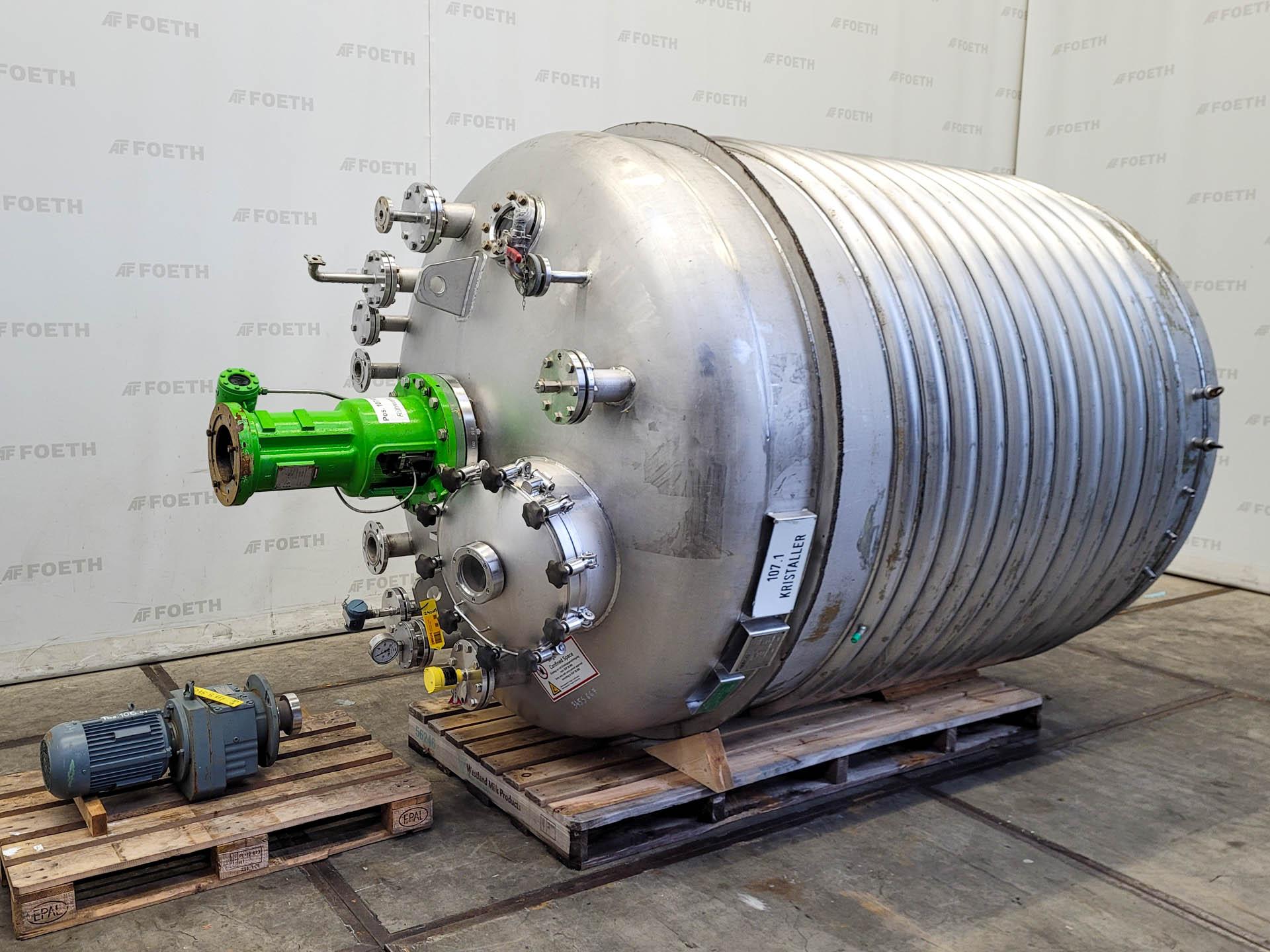 Enco 6300 Ltr. (bio-)reactor - Реактор из нержавеющей стали - image 3