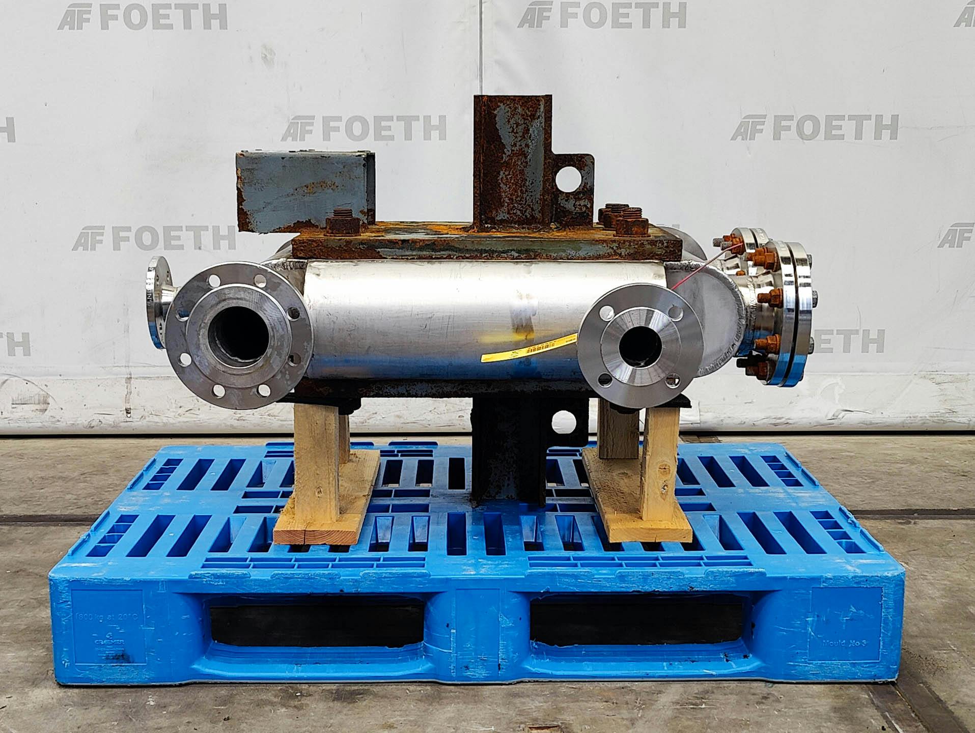 Unex Hybrid; fully welded plate heat exchanger - Plate heat exchanger