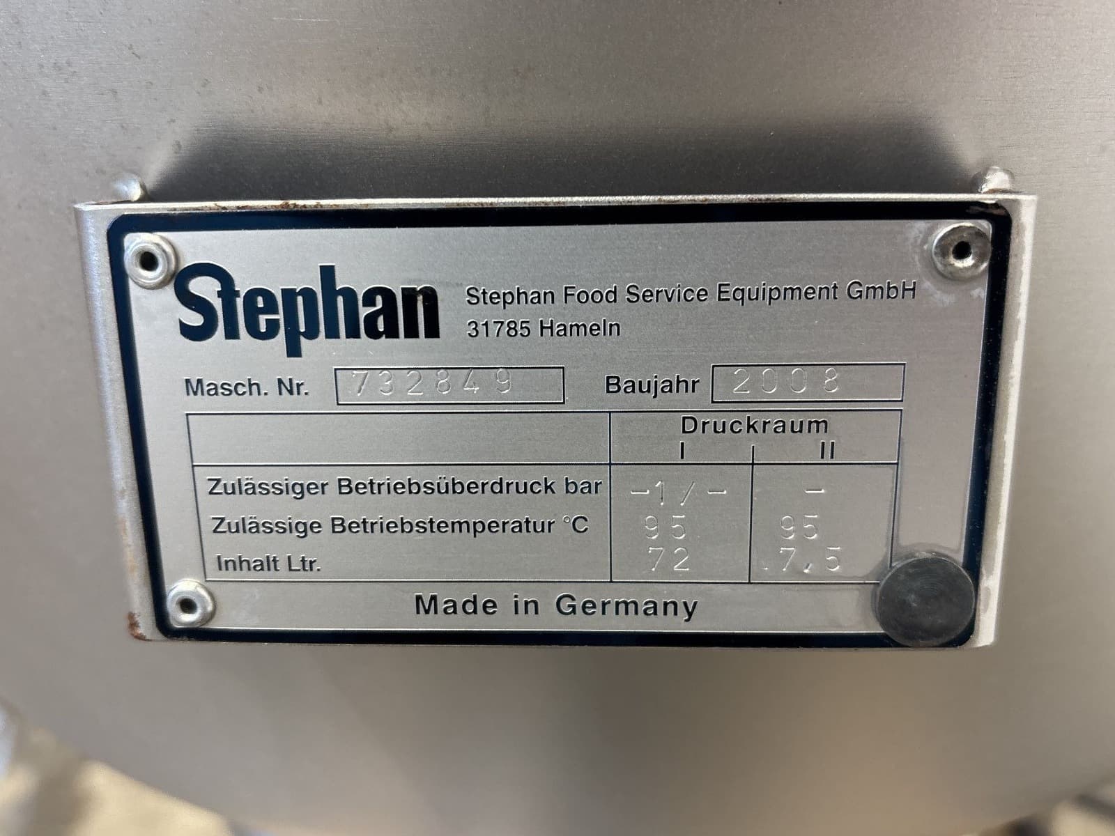 Stephan UM60E (vacuum) - Cutter - image 11