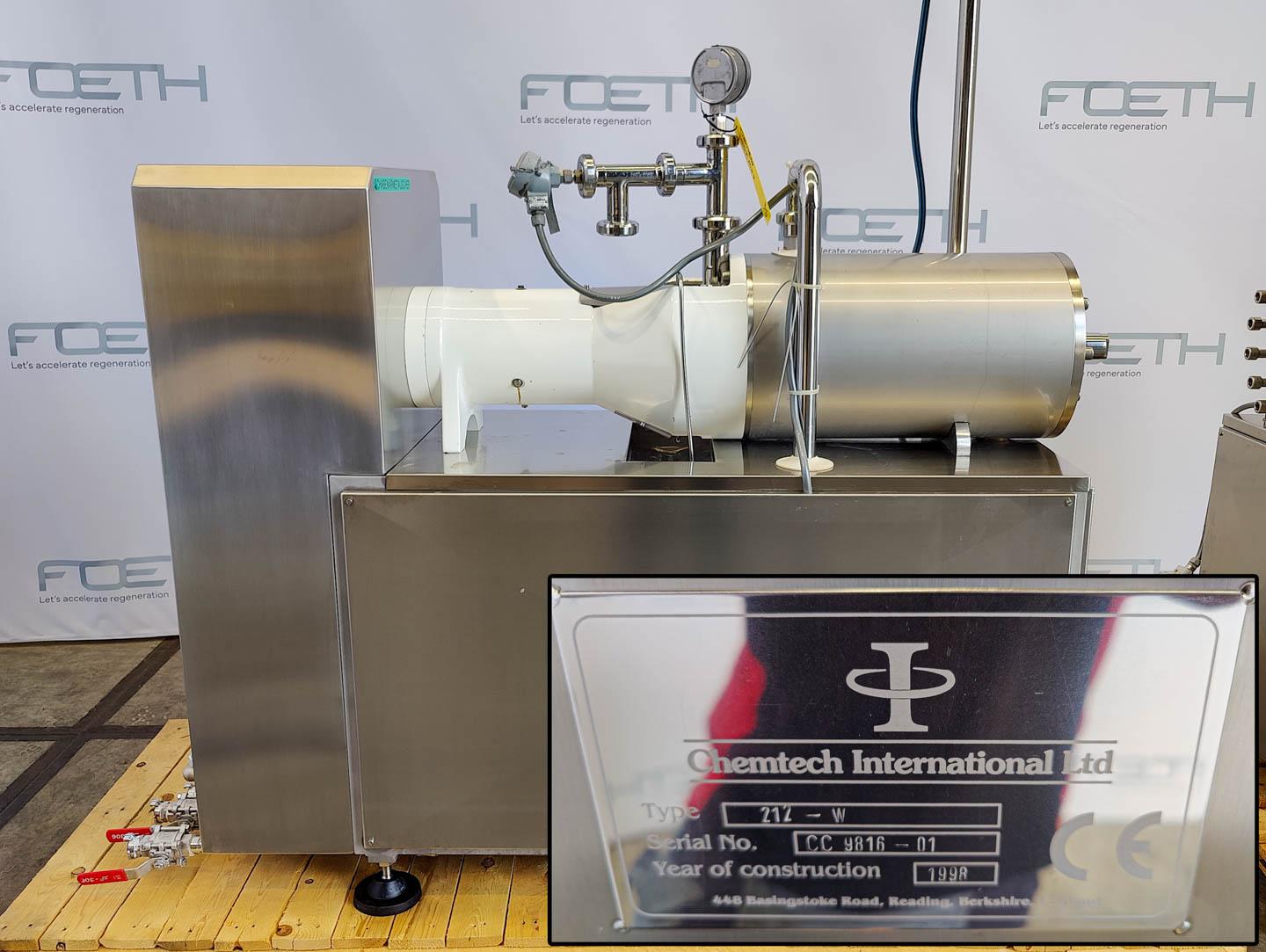 Chemtech Chemetator 212 W + Crystalliser WH35F "fat/ margarine cooler" - Schimbator de caldura suprafata razuita - image 6