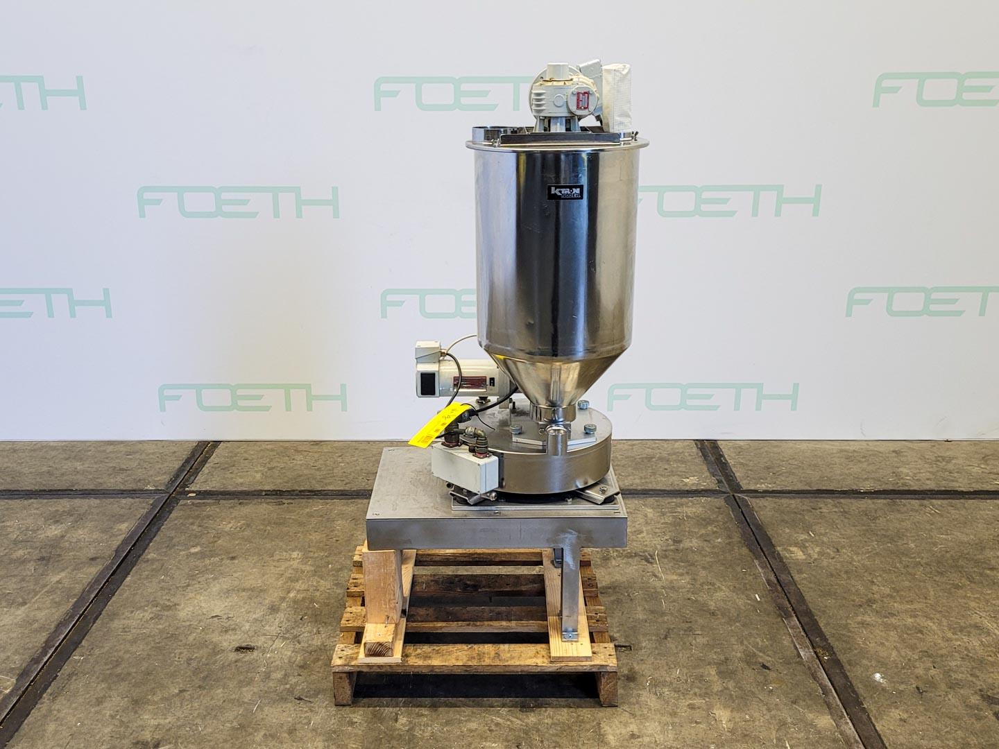 K-tron SODER LWF D4 "Loss in Weight Feeder" - Doseerschroef