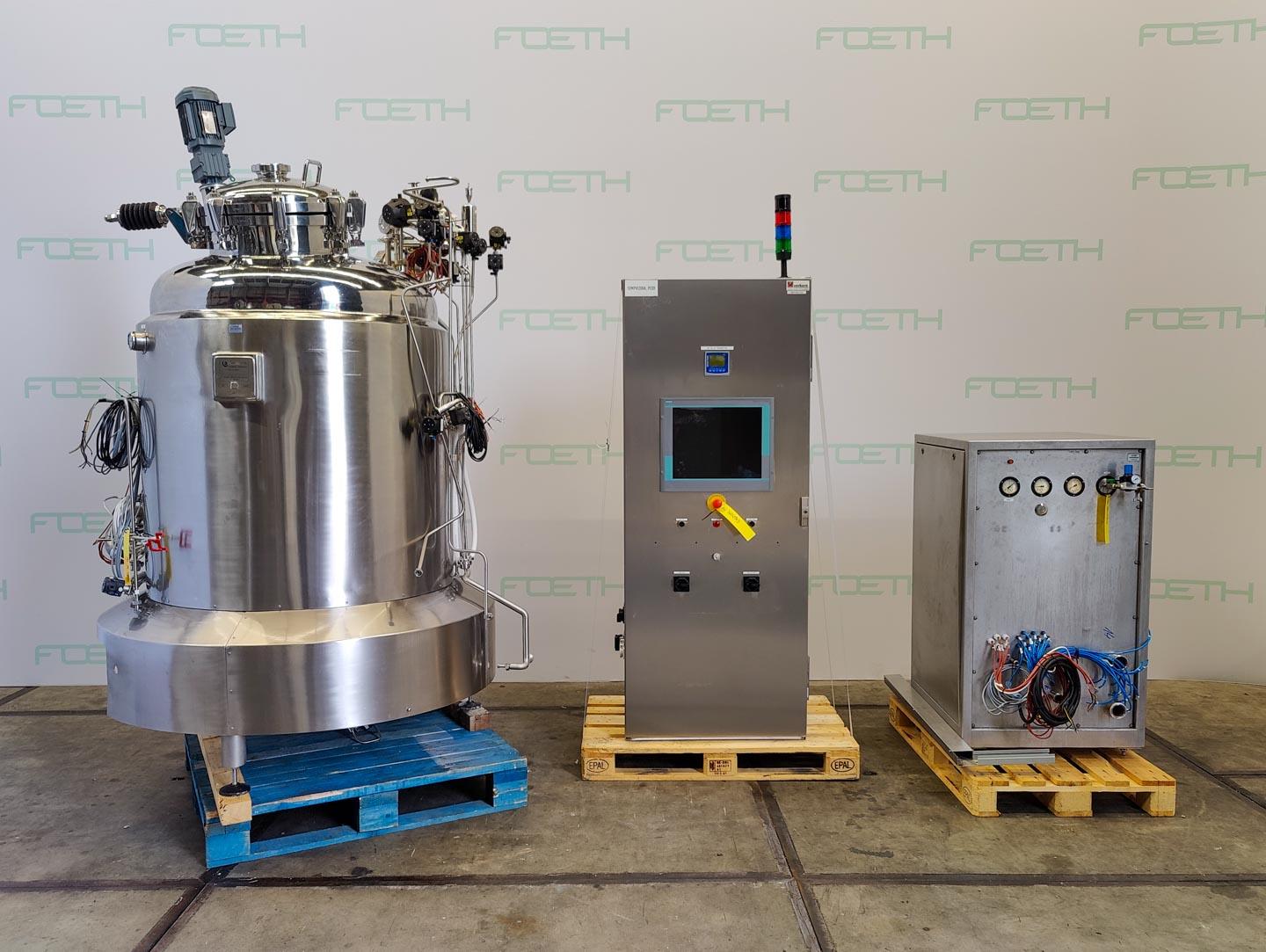 Applikon Bioreactor 1200Ltr. - Reattore in acciaio inox