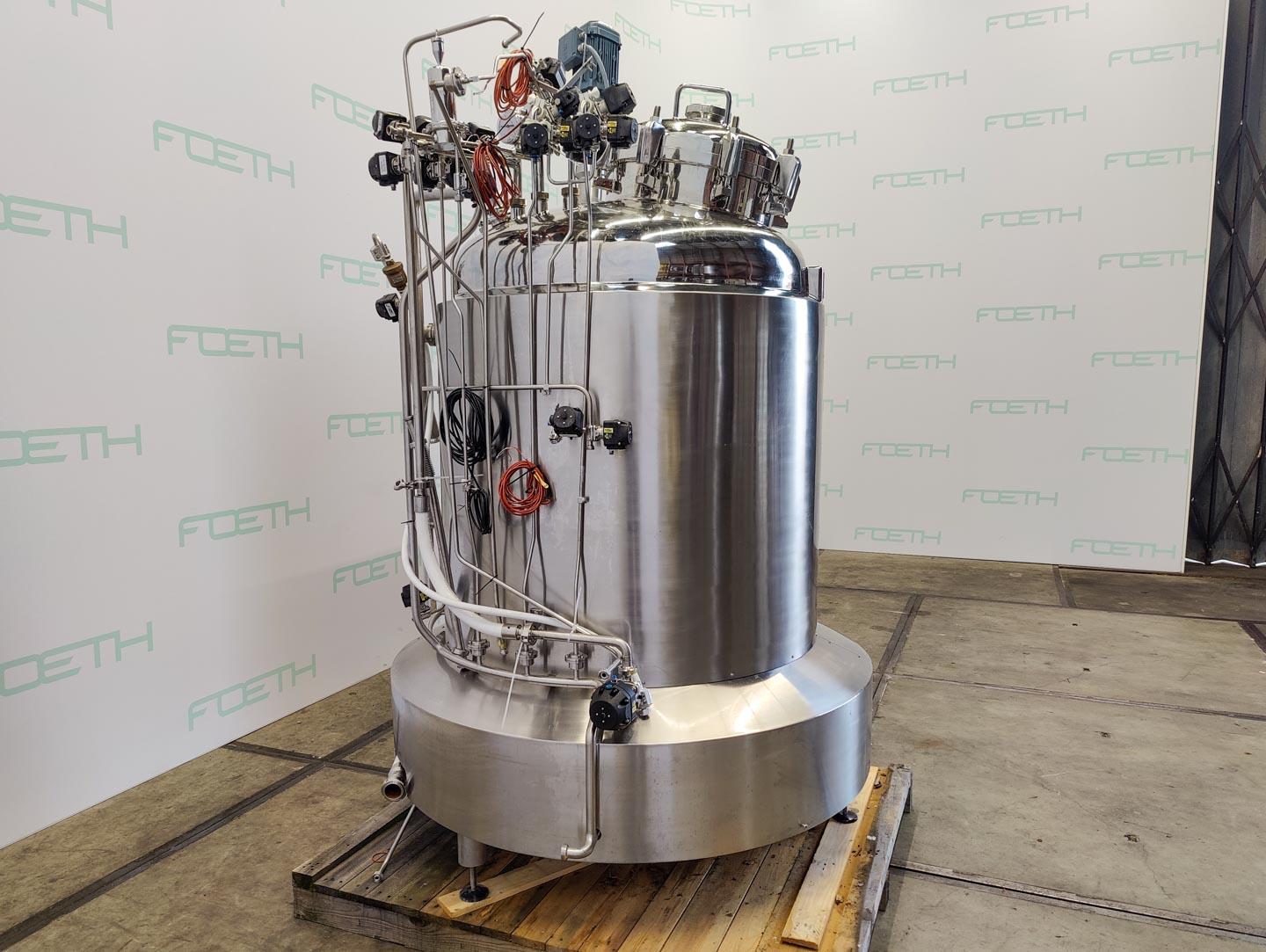 SRI Veenwouden Bioreactor 1200Ltr. - Reactor otel inoxidabil - image 5