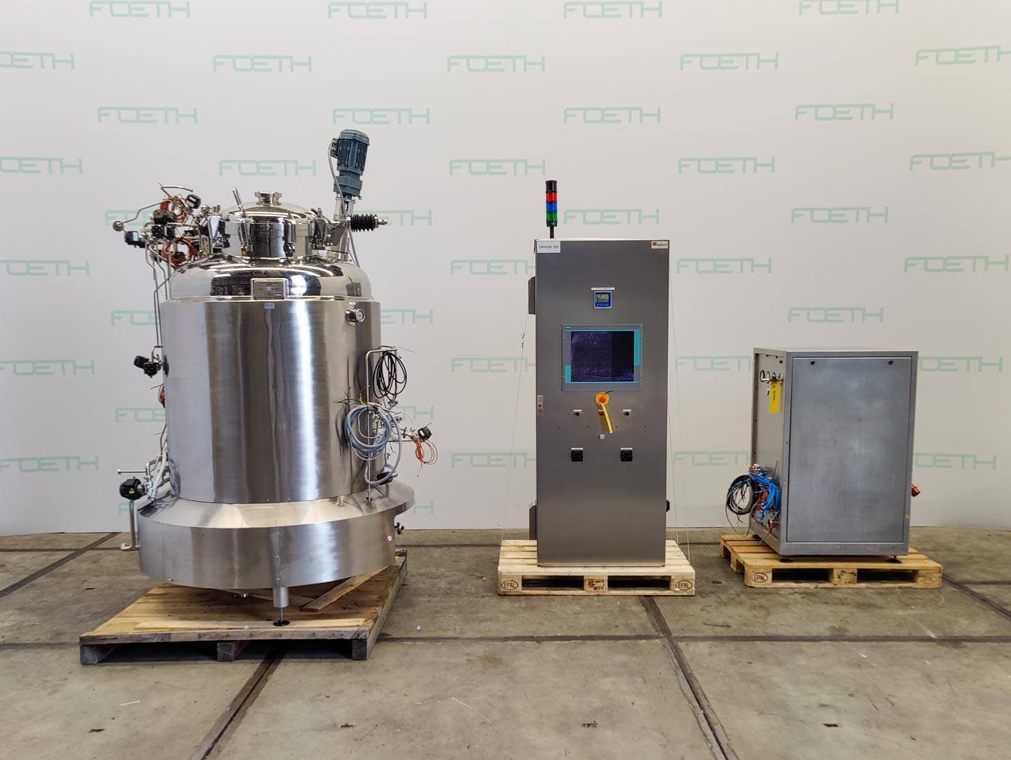 SRI Veenwouden Bioreactor 1200Ltr. - Reactor otel inoxidabil