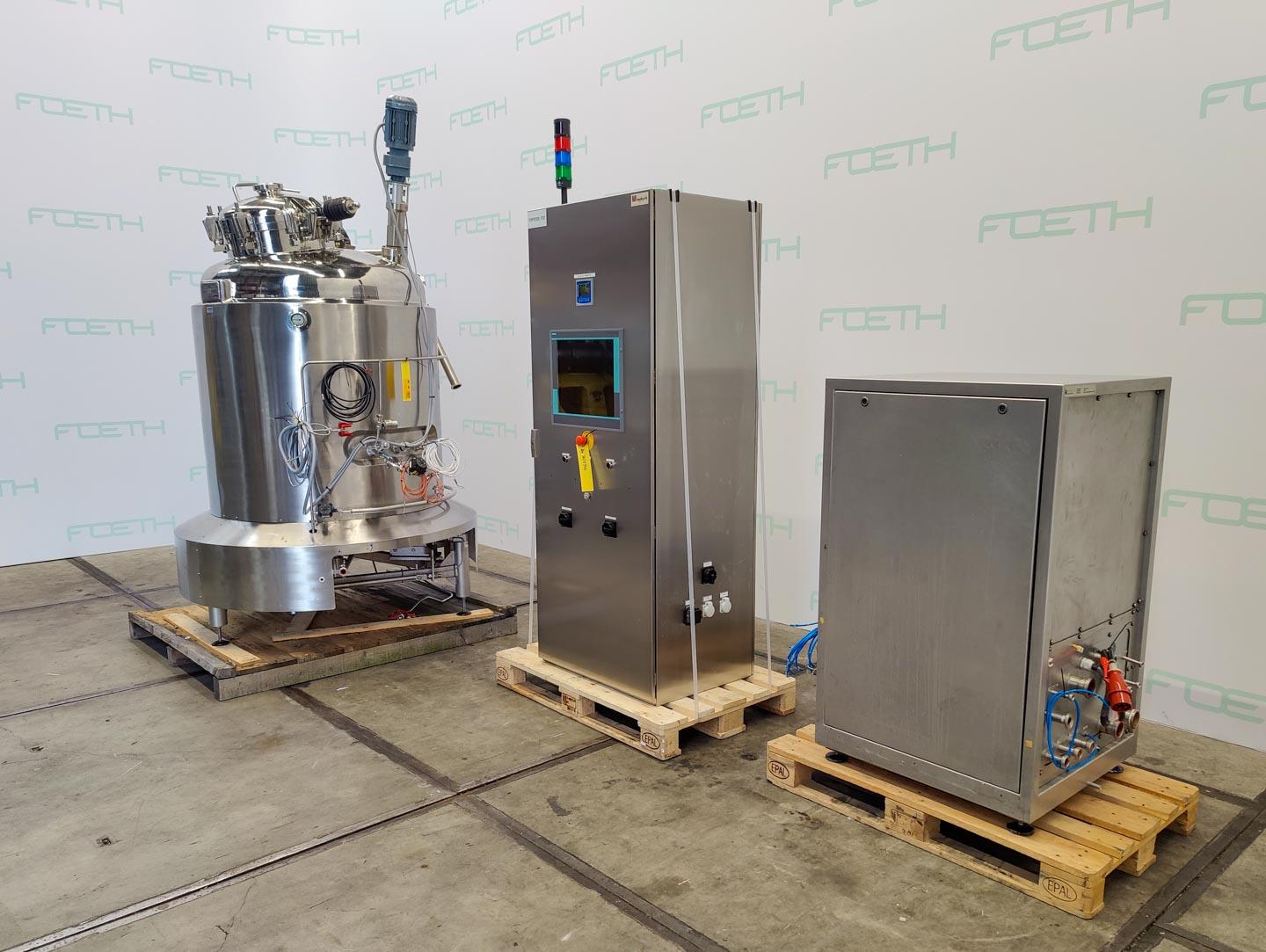 SRI Veenwouden Bioreactor 1200Ltr. - Reactor otel inoxidabil - image 3