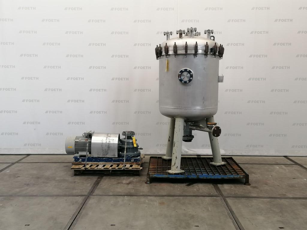 Schenk ZHF SR 20 KL centrifugal discharge - Filtru cu placi orizontale