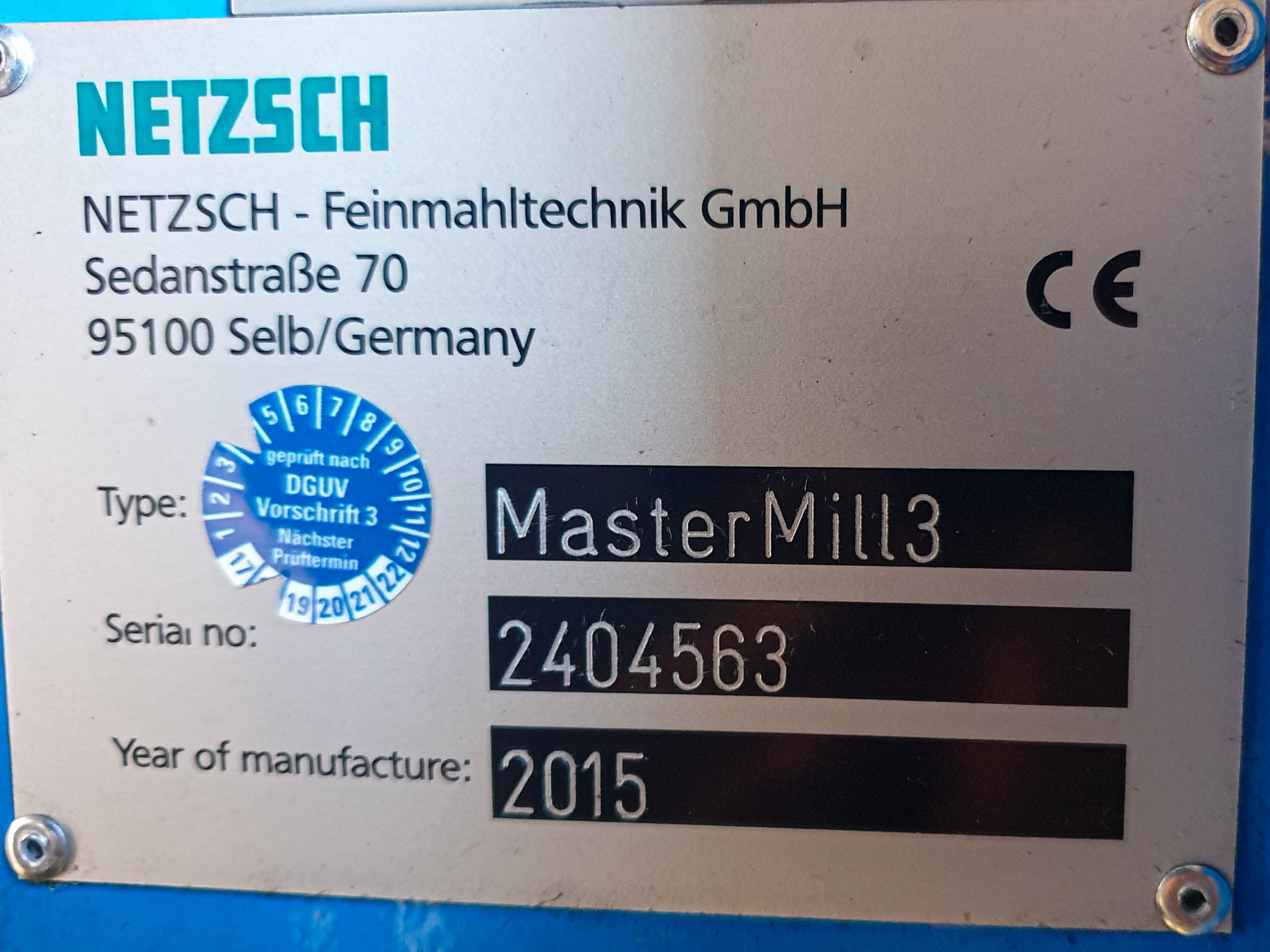 Netzsch MasterMill 3 - Parelmolen - image 9