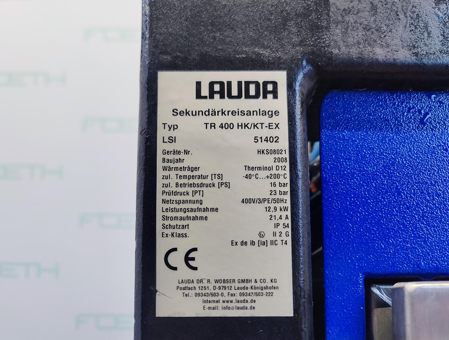 Lauda TR400 HK/KT-EX "secondary circuit system" - Atemperador - image 6