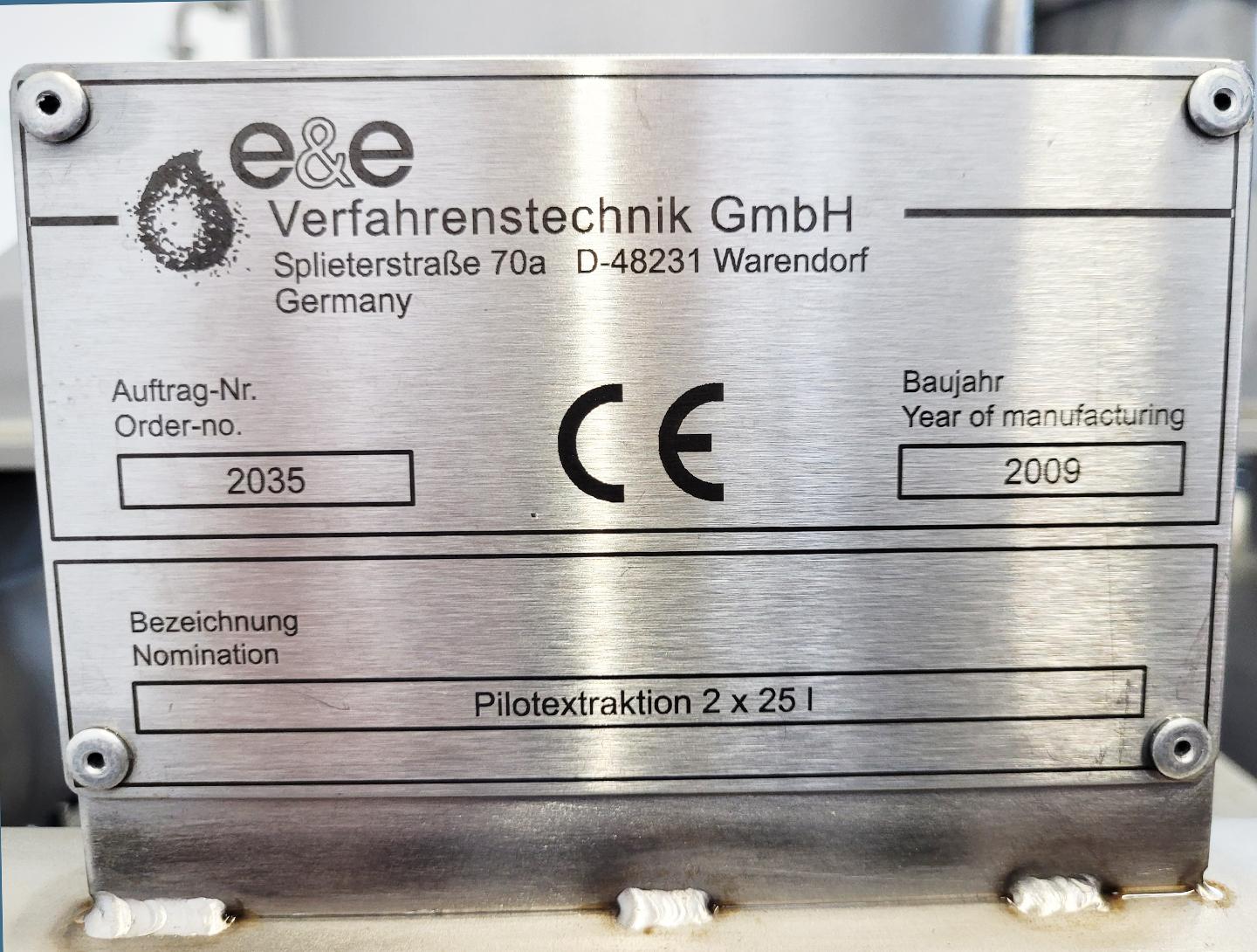 E&E Verfahrenstechnik 2x 25 Ltr - Extracción - image 13