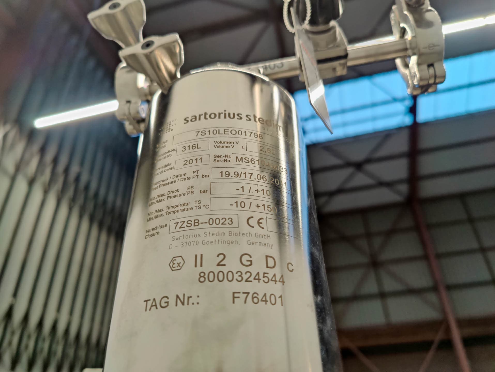 Hinke 290 Ltr. - Serbatoio a pressione - image 7