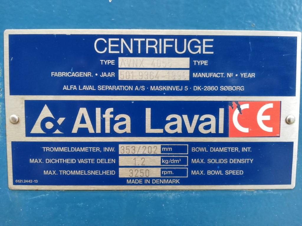 Alfa Laval AVNX4055 - Decantor - image 12