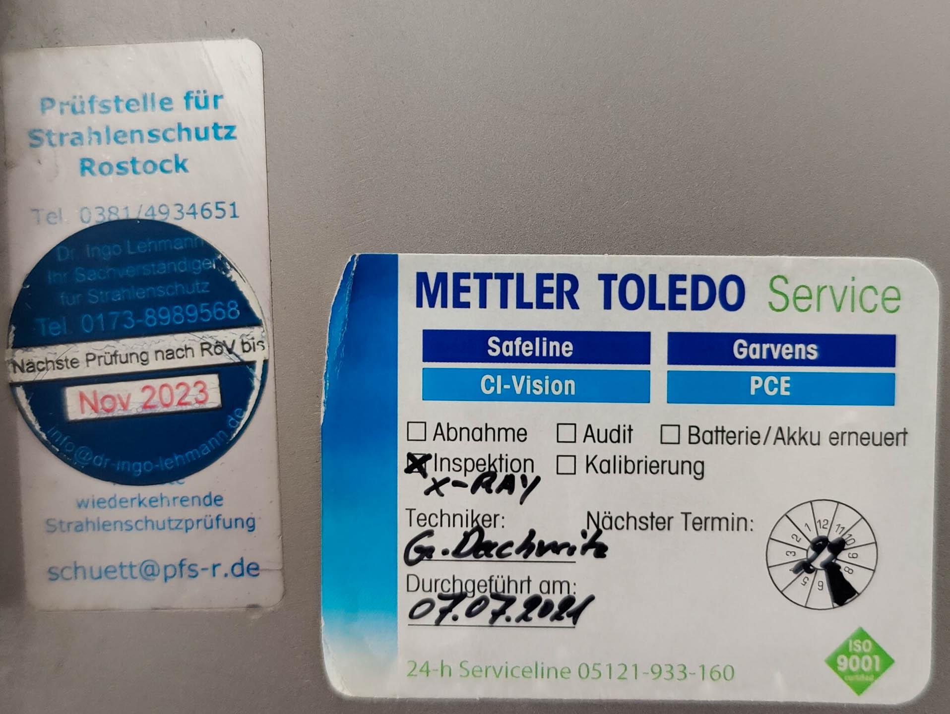 Mettler Toledo XS 3 Advancheck H/X-Ray - Wykrywacz metalu - image 16