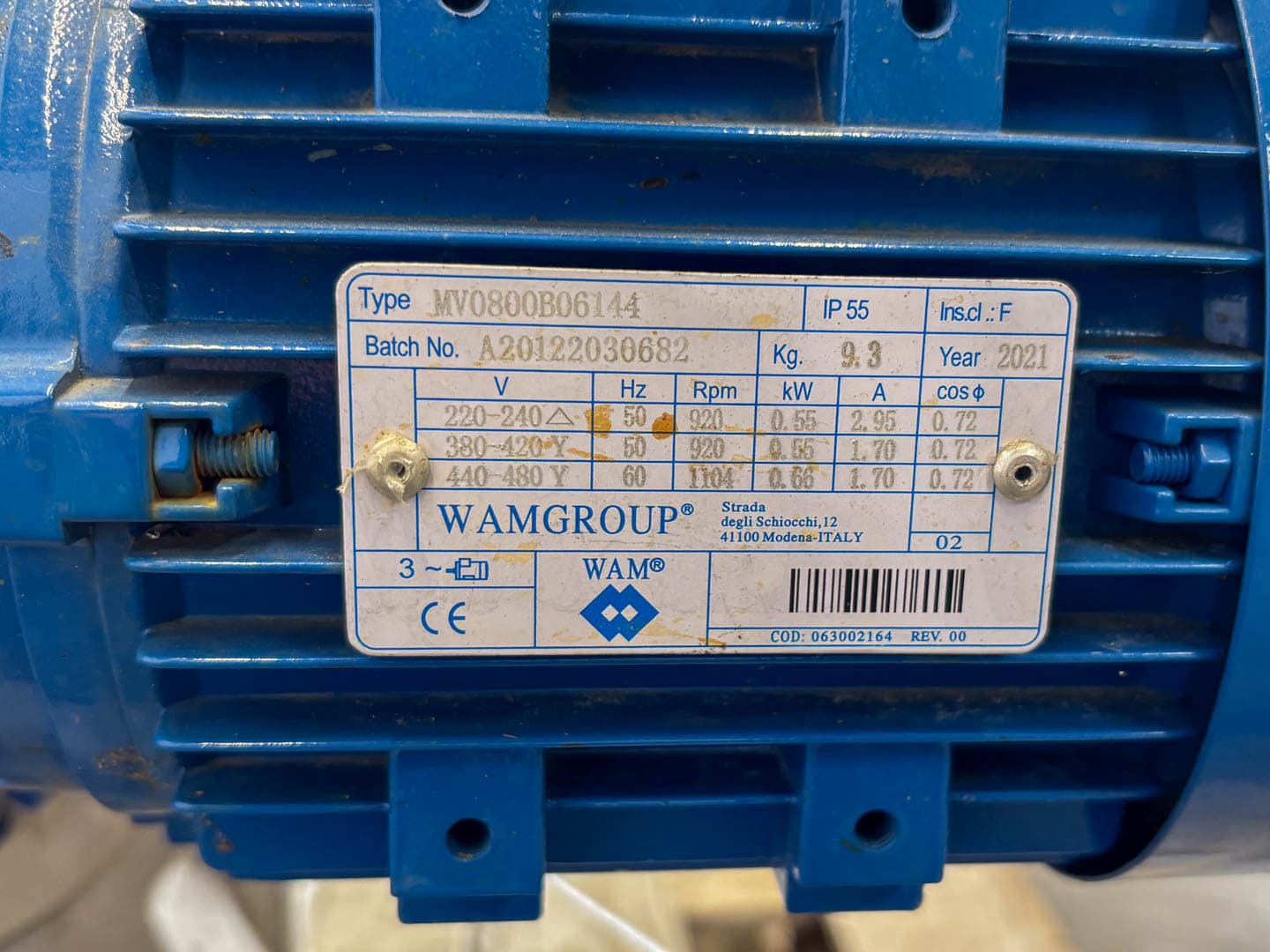 Wam RV - Поворотная заслонка - image 6