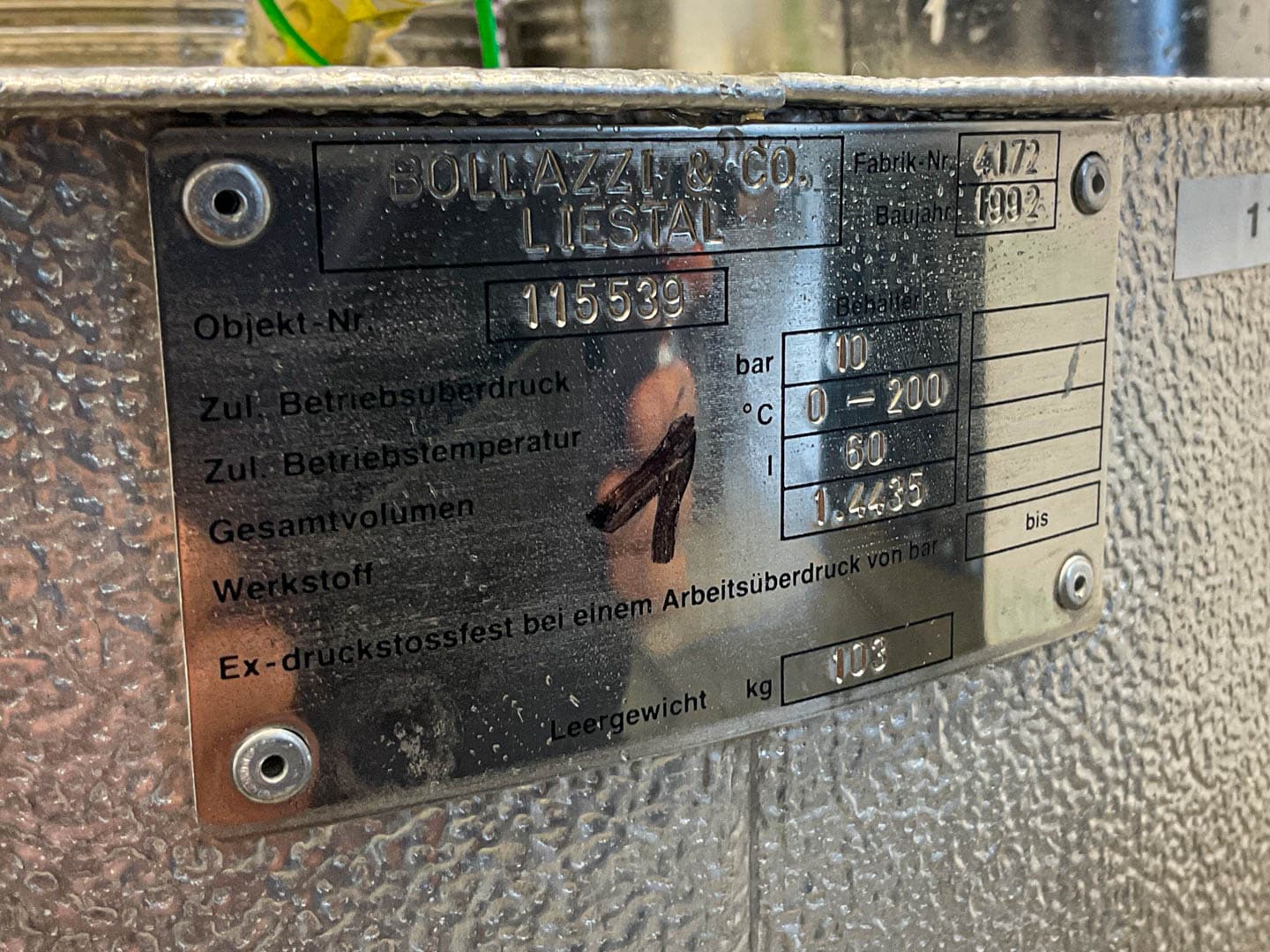 Bollazzi 60l - Pressure vessel - image 7
