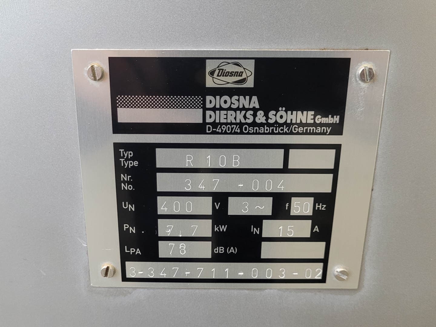 Diosna R-10 B - Miscelatore universale - image 9