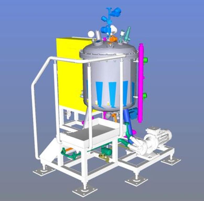 Pharmatec GmbH 350 Ltr mobile - NEW - Recipient sub presiune - image 15