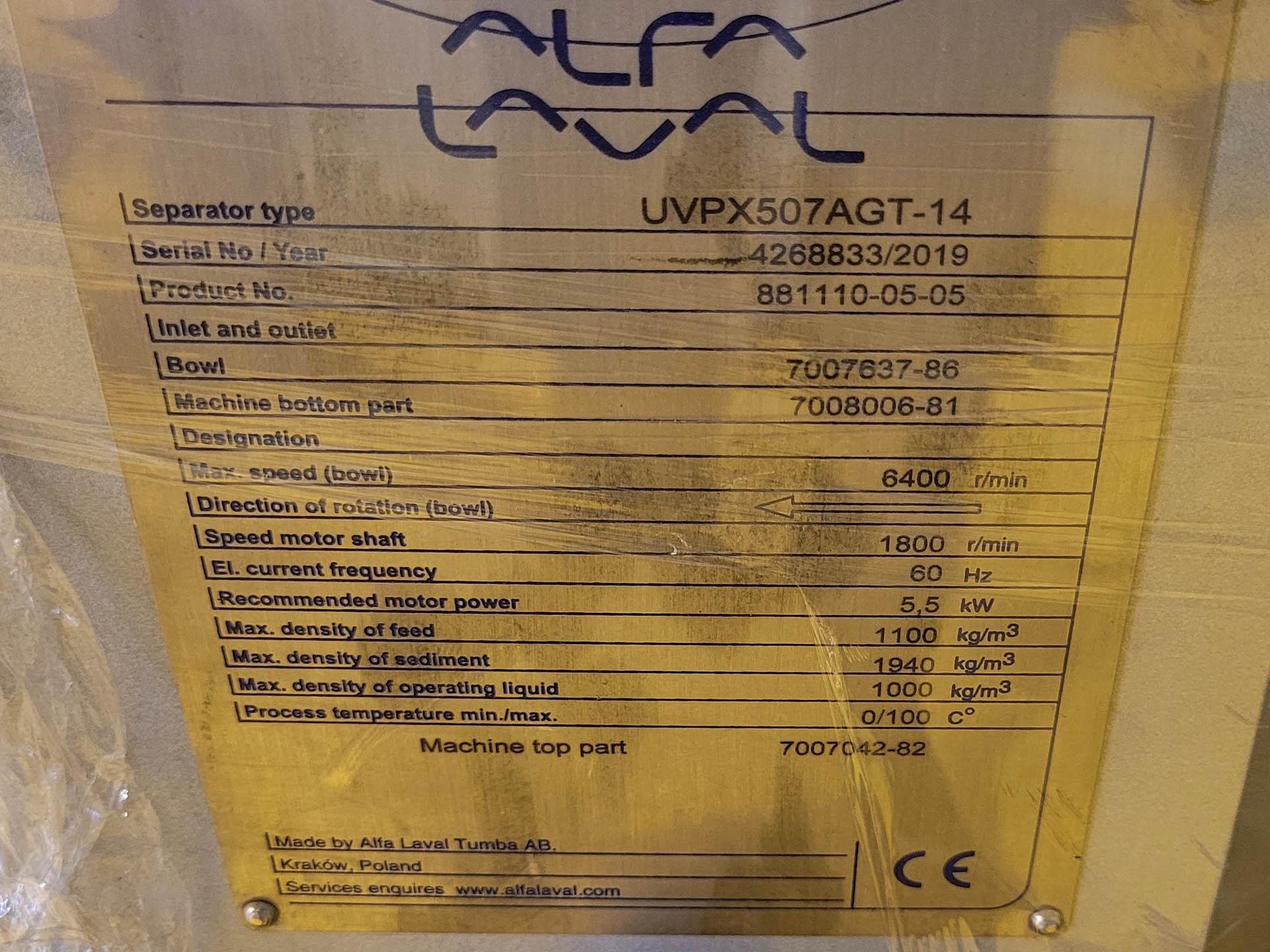 Alfa Laval X4 - Avocado oil line - 3 phase extraction - Wirówka dekantacyjna - image 9