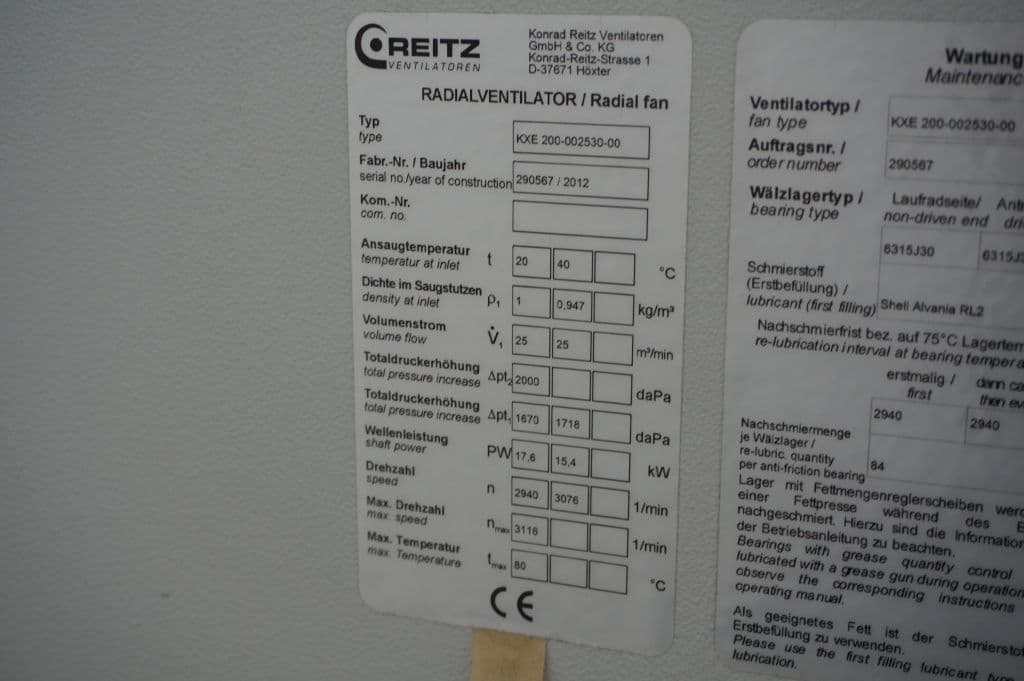 Reitz KXE 200-002530-00 - Soplante - image 10
