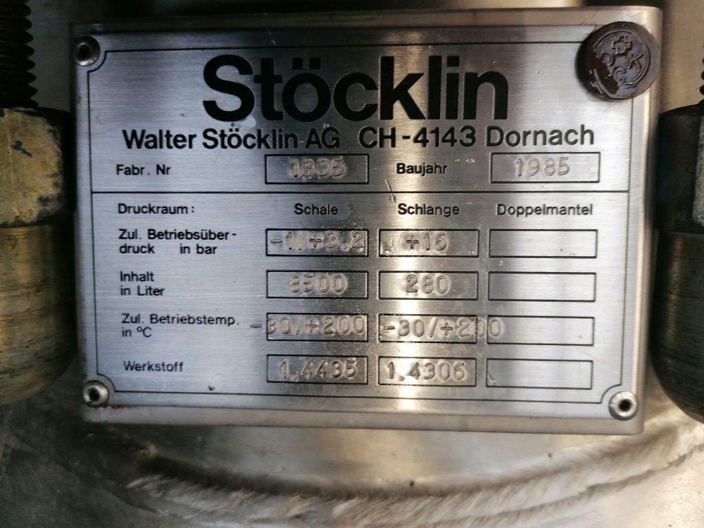 Stoecklin 6300 ltr - Reactor otel inoxidabil - image 6