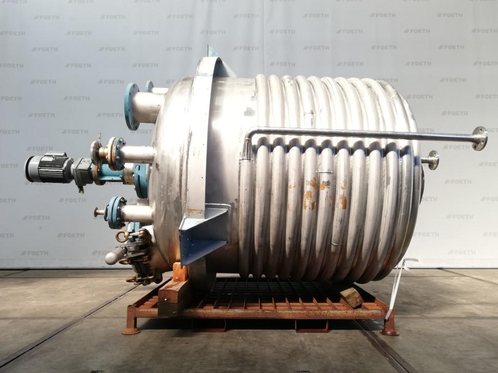 CMR Brevetti 2500  ltr - Nerezové reaktor