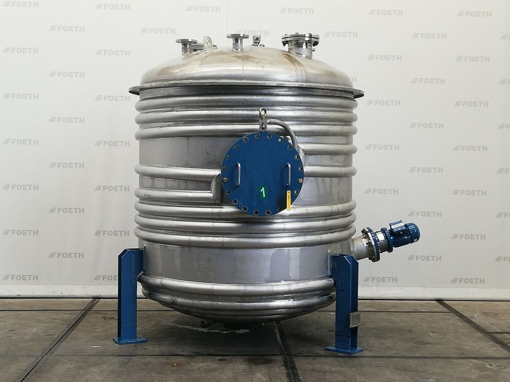 Inox-maurer 6900 ltr - Tlaková nádoba