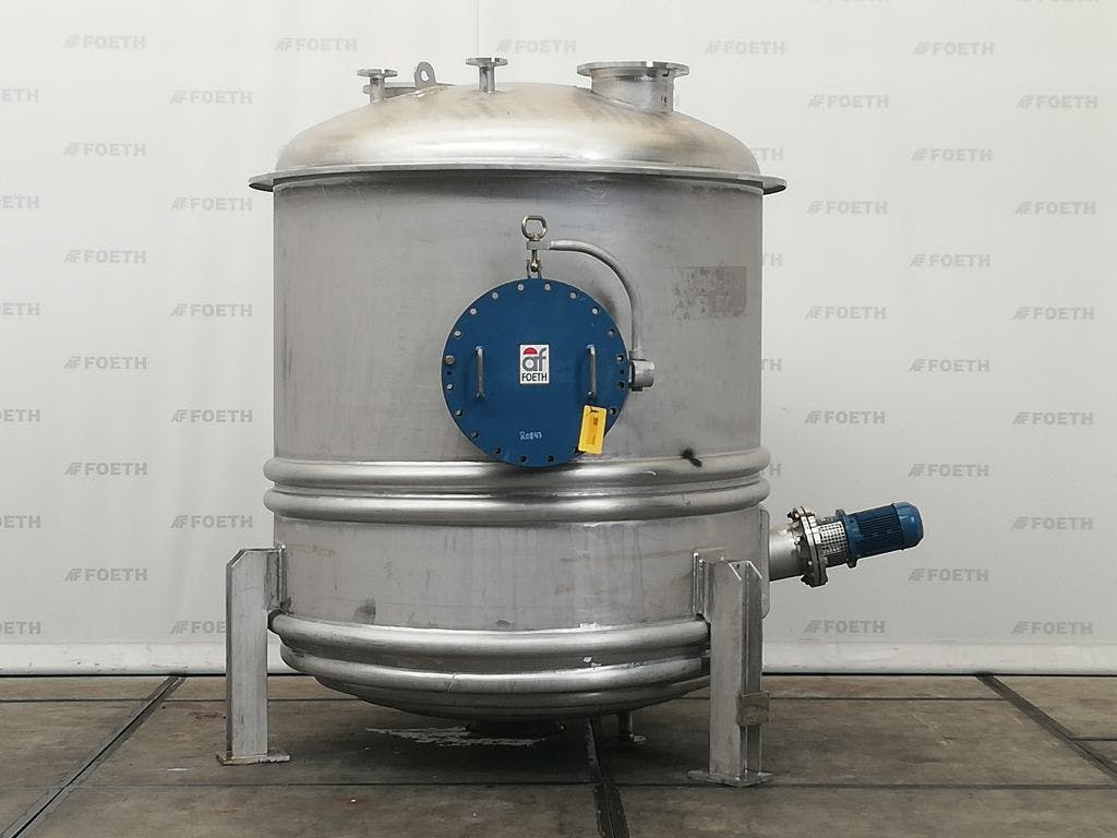 Inox-maurer 6875 ltr. - Drukketel