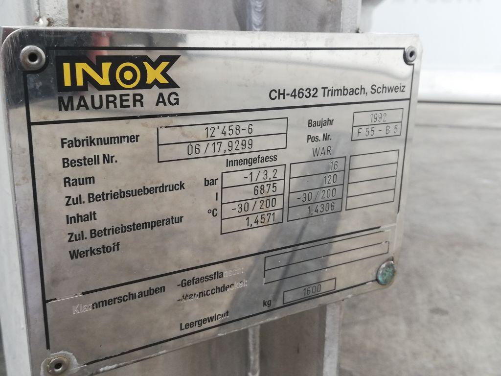 Inox-maurer 6875 ltr. - Pressure vessel - image 9