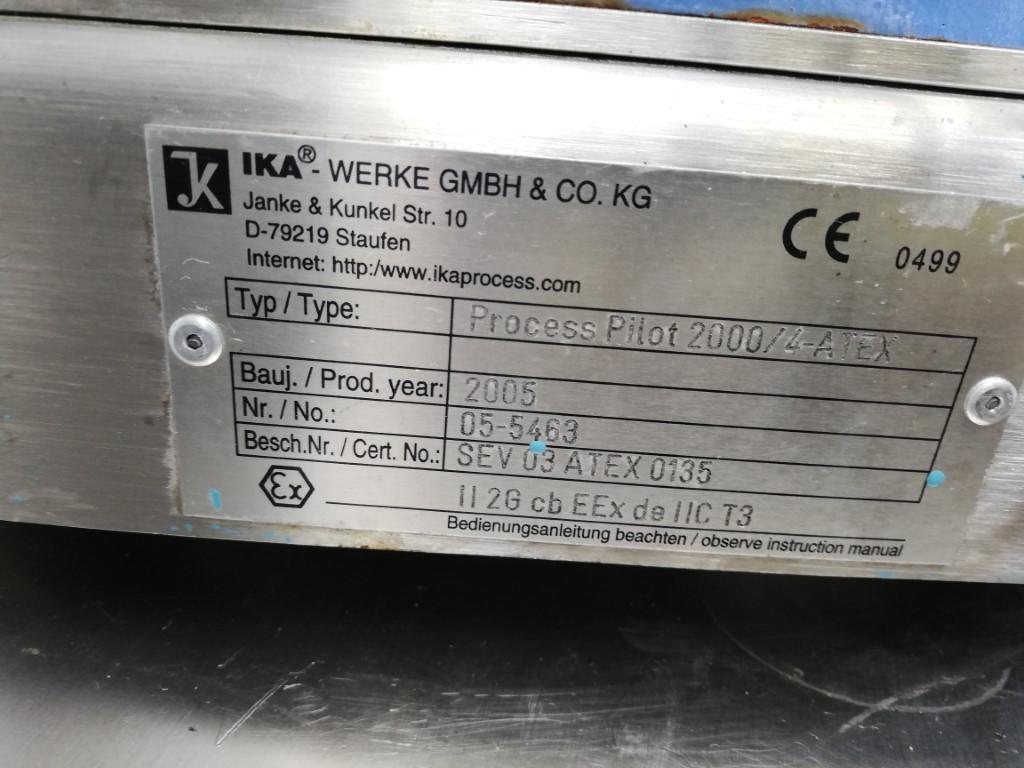 IKA Werke UTL 2000/4 Process Pilot ATEX - Поточные диспергатор - image 7