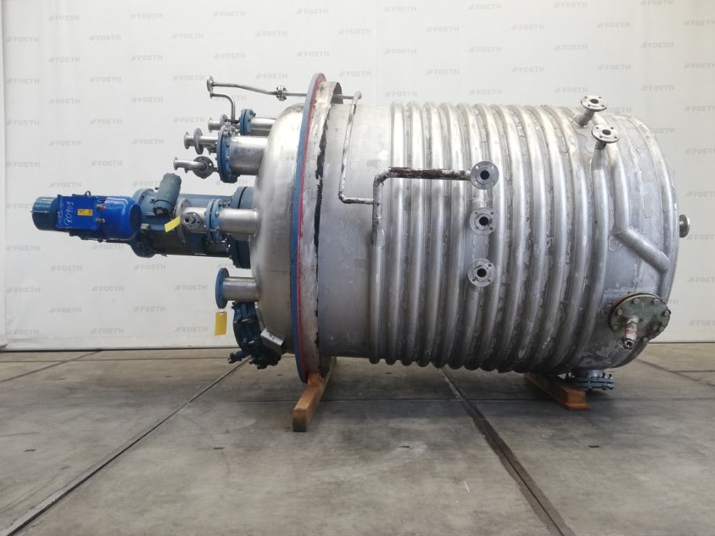 Paul Schwingel 6300 ltr - Stainless Steel Reactor