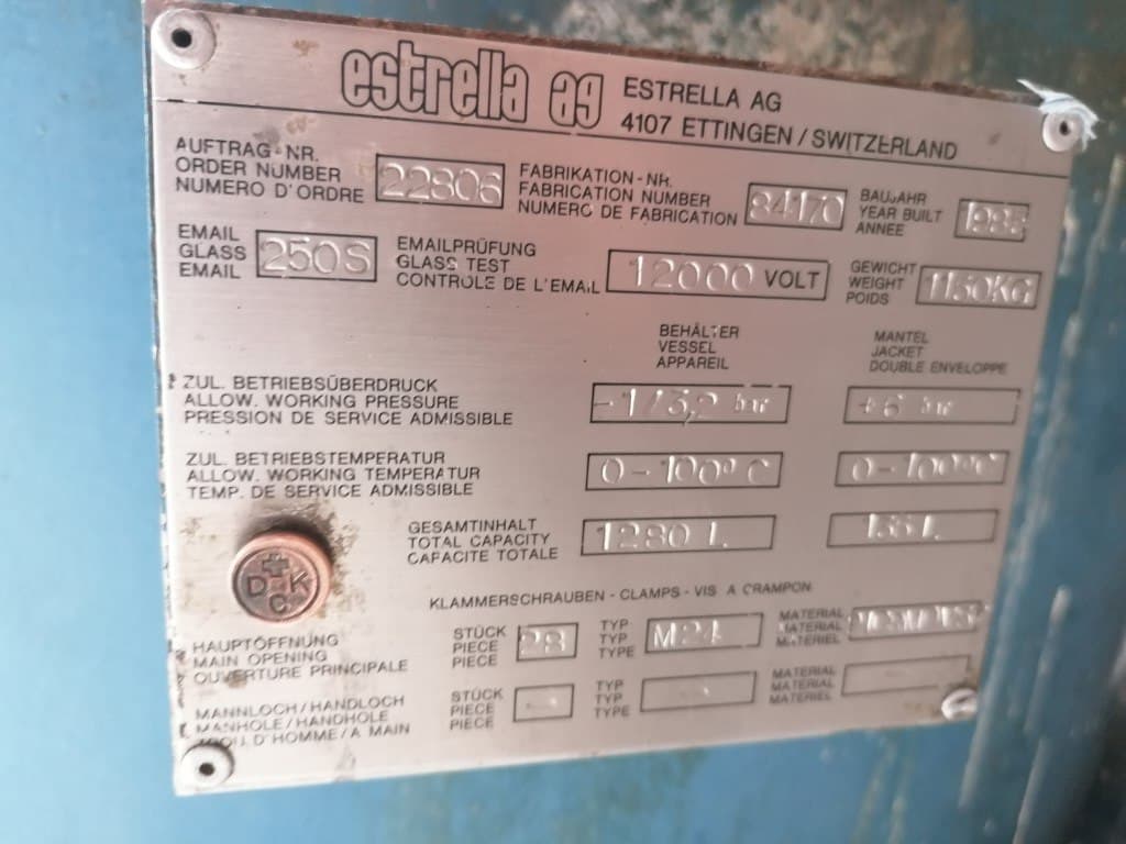 Estrella 1280 Ltr - Serbatoio a pressione - image 7