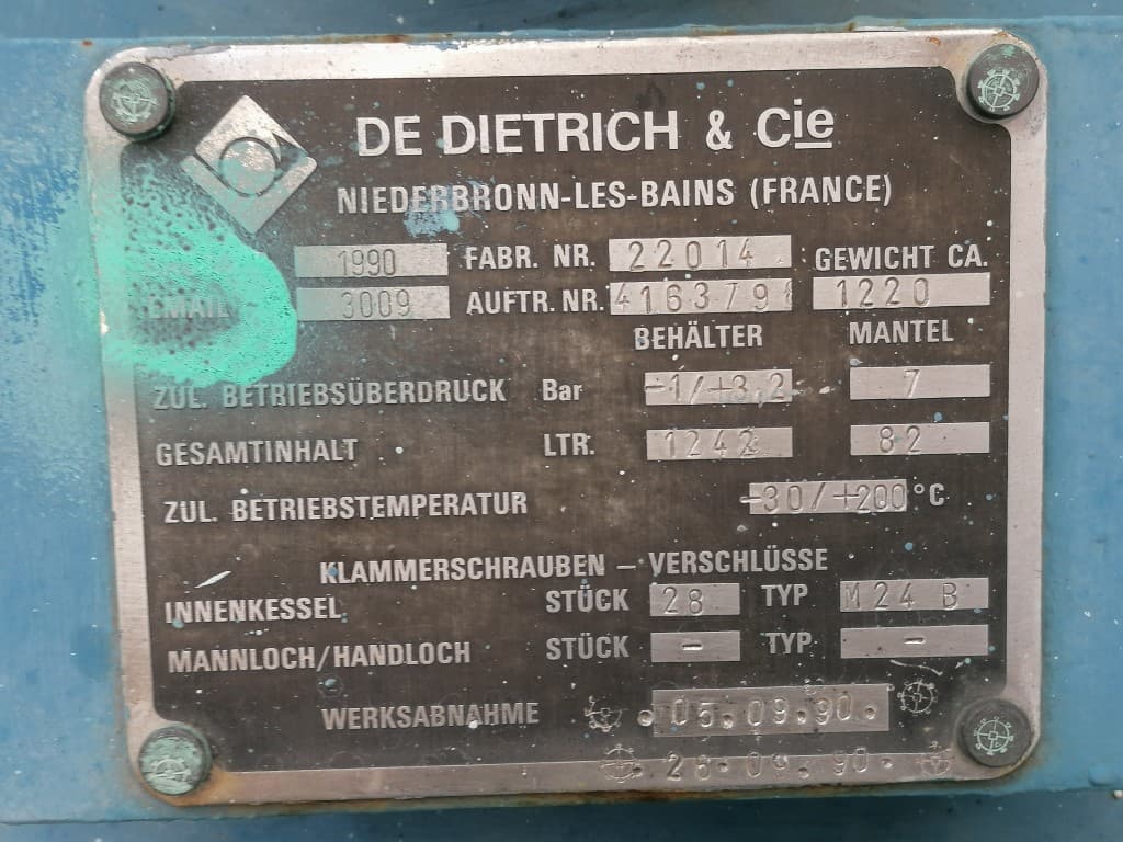 De Dietrich 1000 Ltr - Serbatoio a pressione - image 7